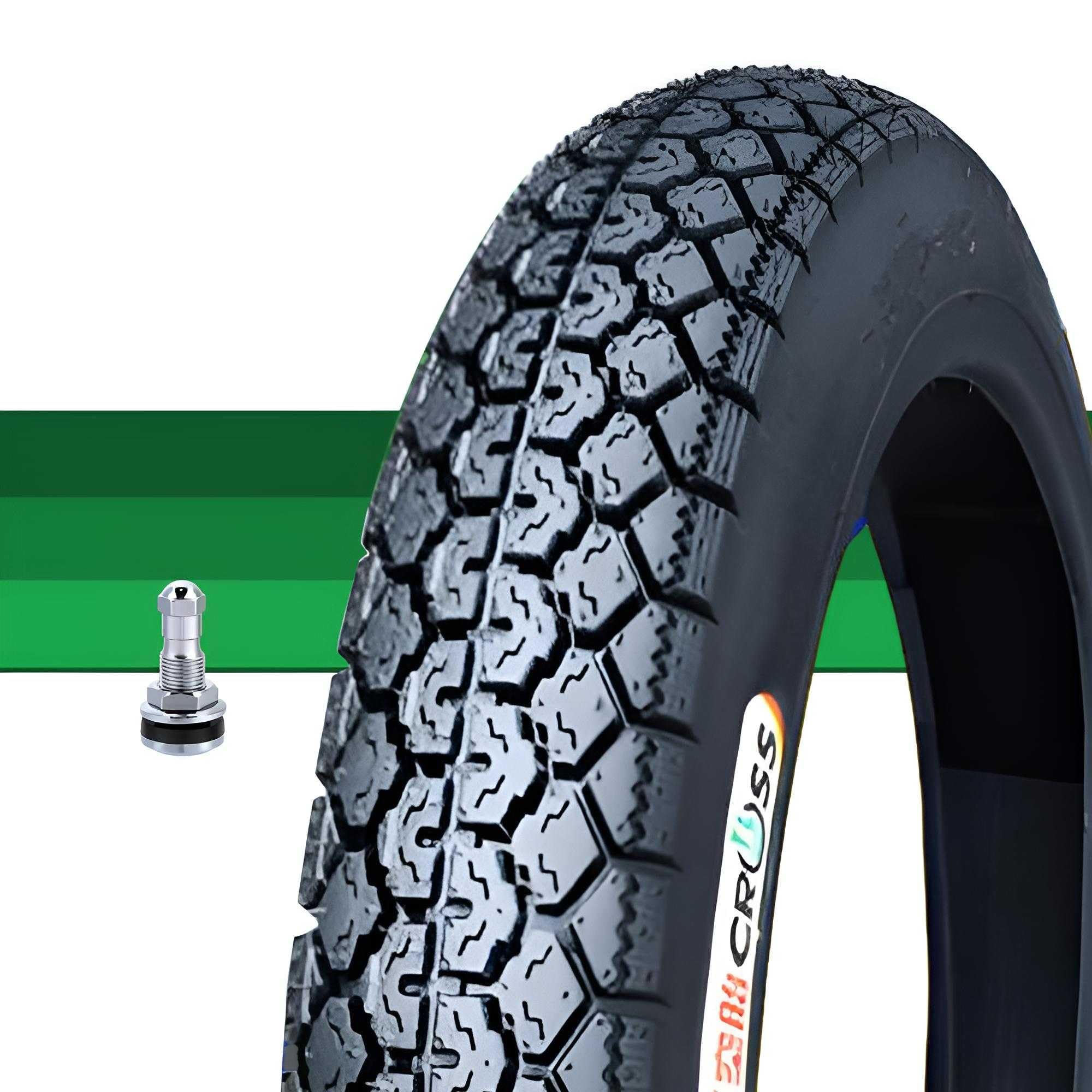 GN125H 前後ブロックタイヤチューブ等