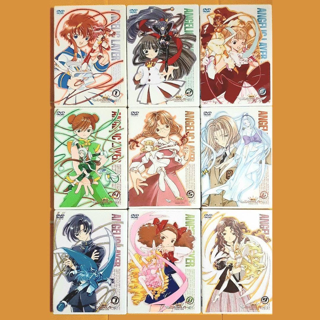 Amazon.co.jp: アニメCLAMP原作 エンジェリックレイヤー DVD全巻