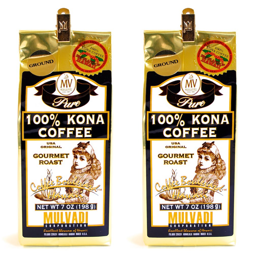 Amazon | MULVADI 100% KONA COFFEE マルバディ コナコーヒー （粉） 2