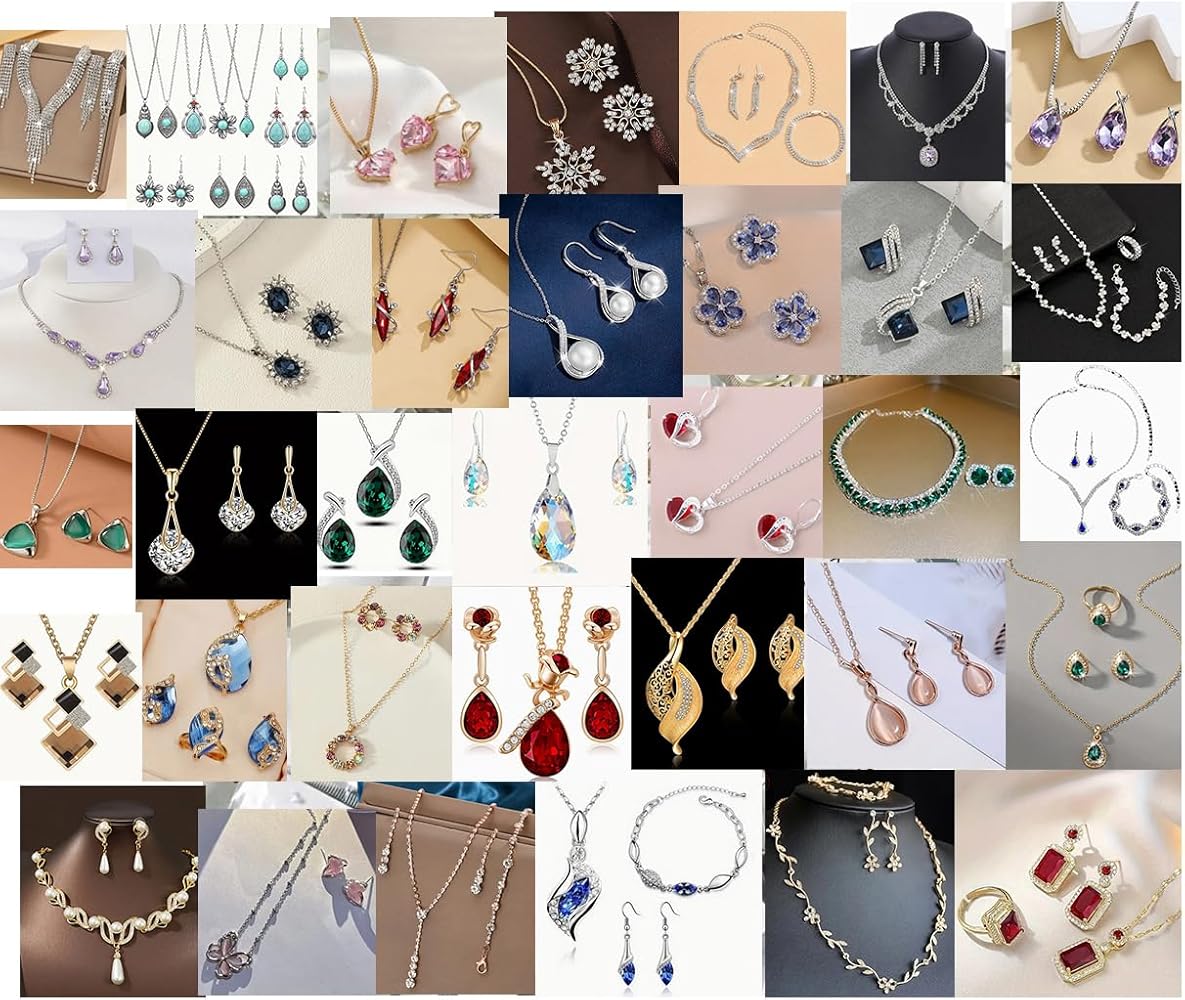 Amazon.com: Big Sale!! 60Pcs Mystery Surprise Jewelry Bag, Random