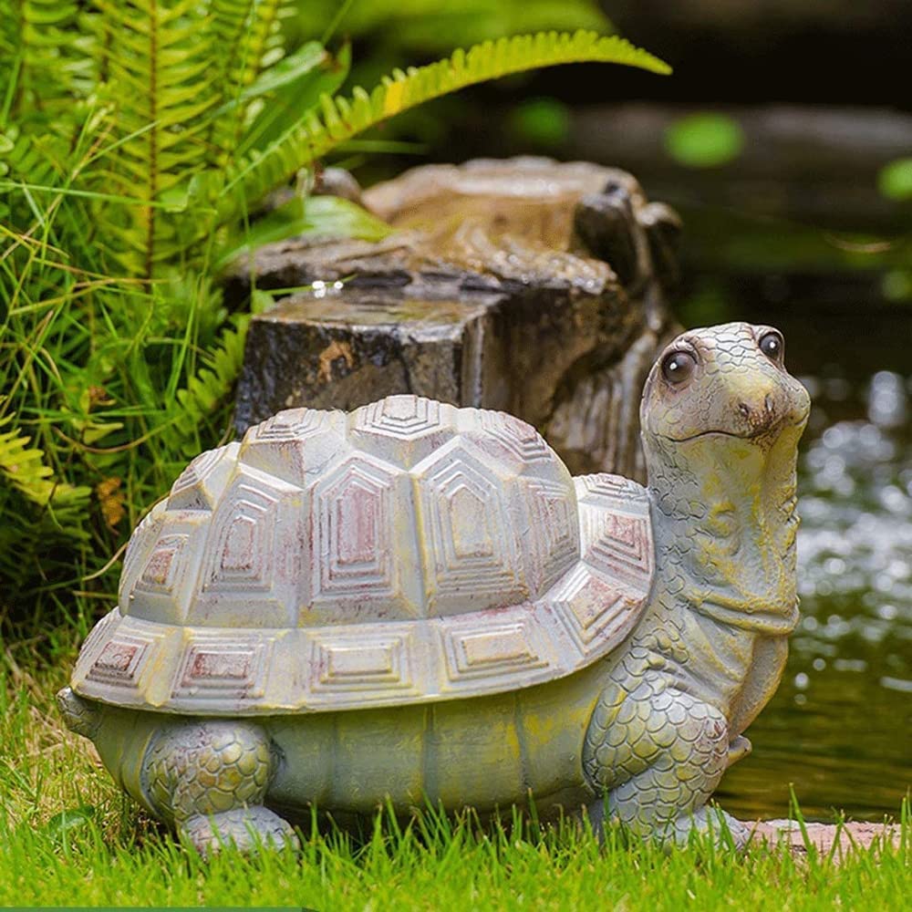 Amazon.co.jp: 植木鉢 植木鉢コンテナ カメプランター型 樹脂亀型