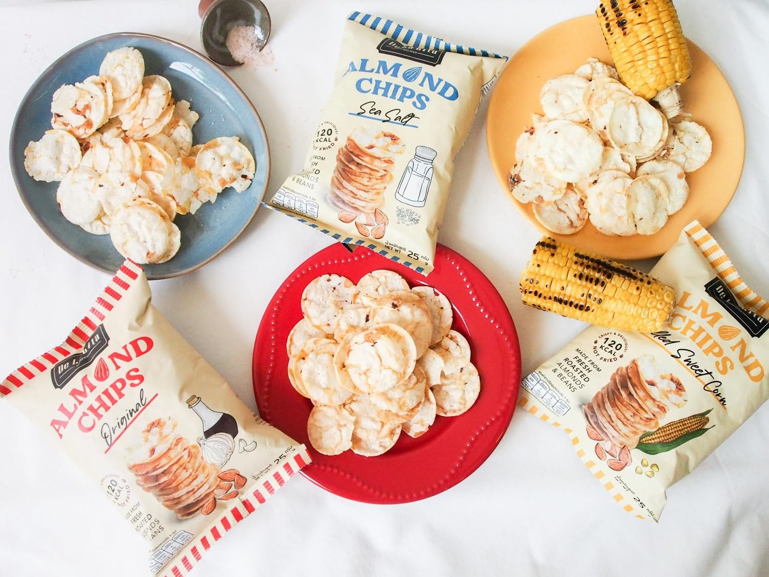 Amazon.co.jp: De La Lita アーモンドチップス オリジナル(ソイソース