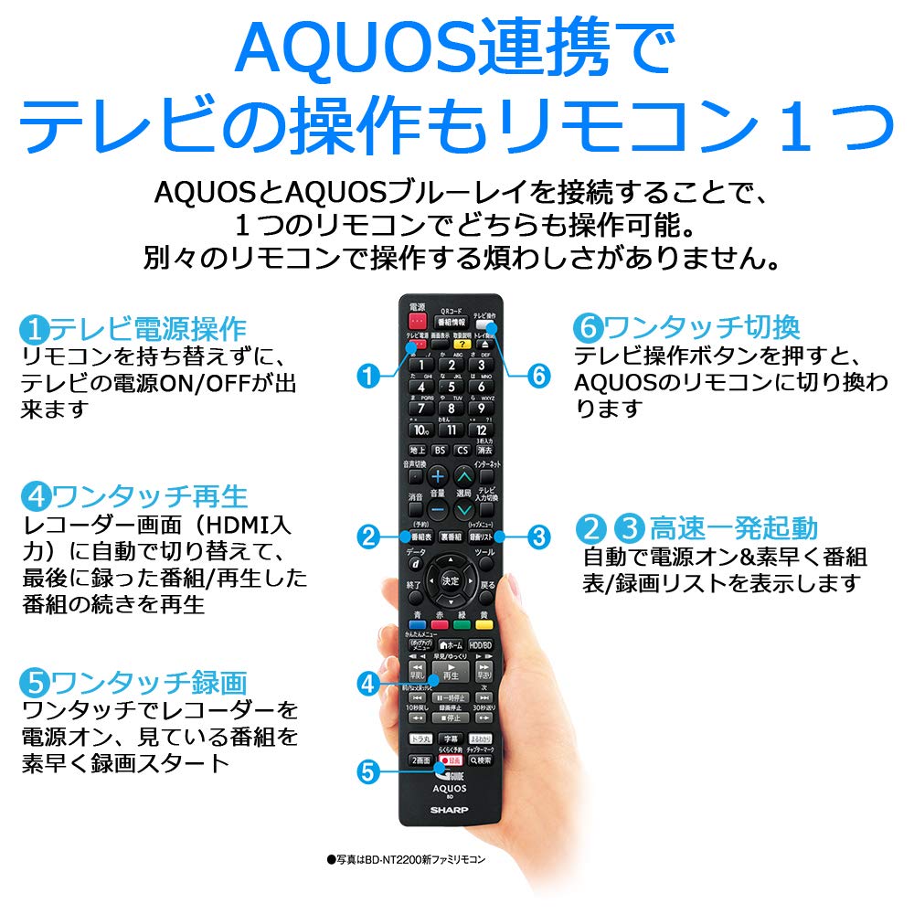 Amazon | シャープ AQUOS ブルーレイレコーダー 1TB 3チューナー BD