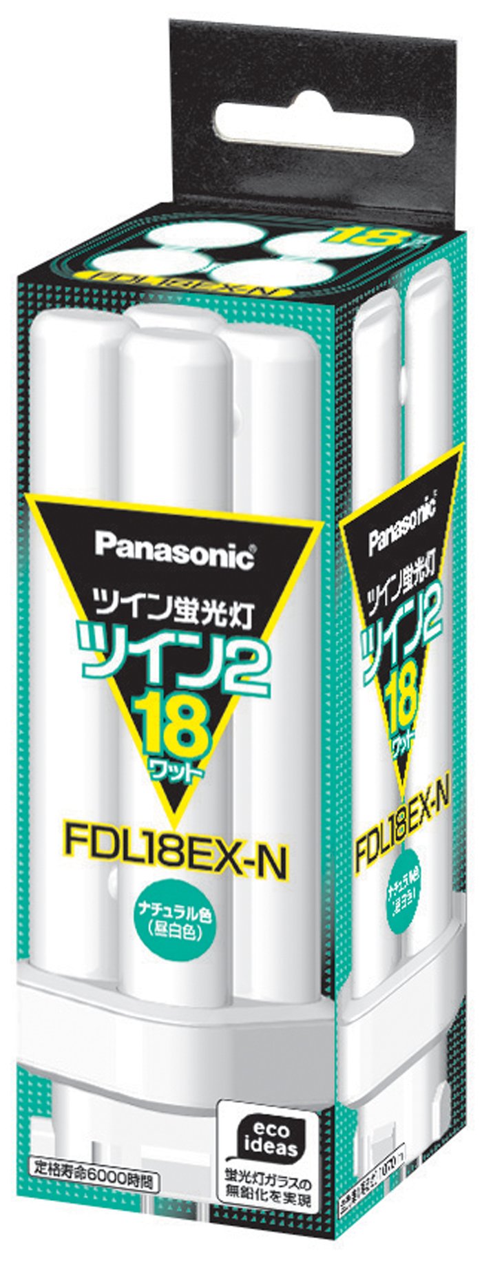 Amazon | パナソニック ツイン蛍光灯 18形 ツイン2 パルック色