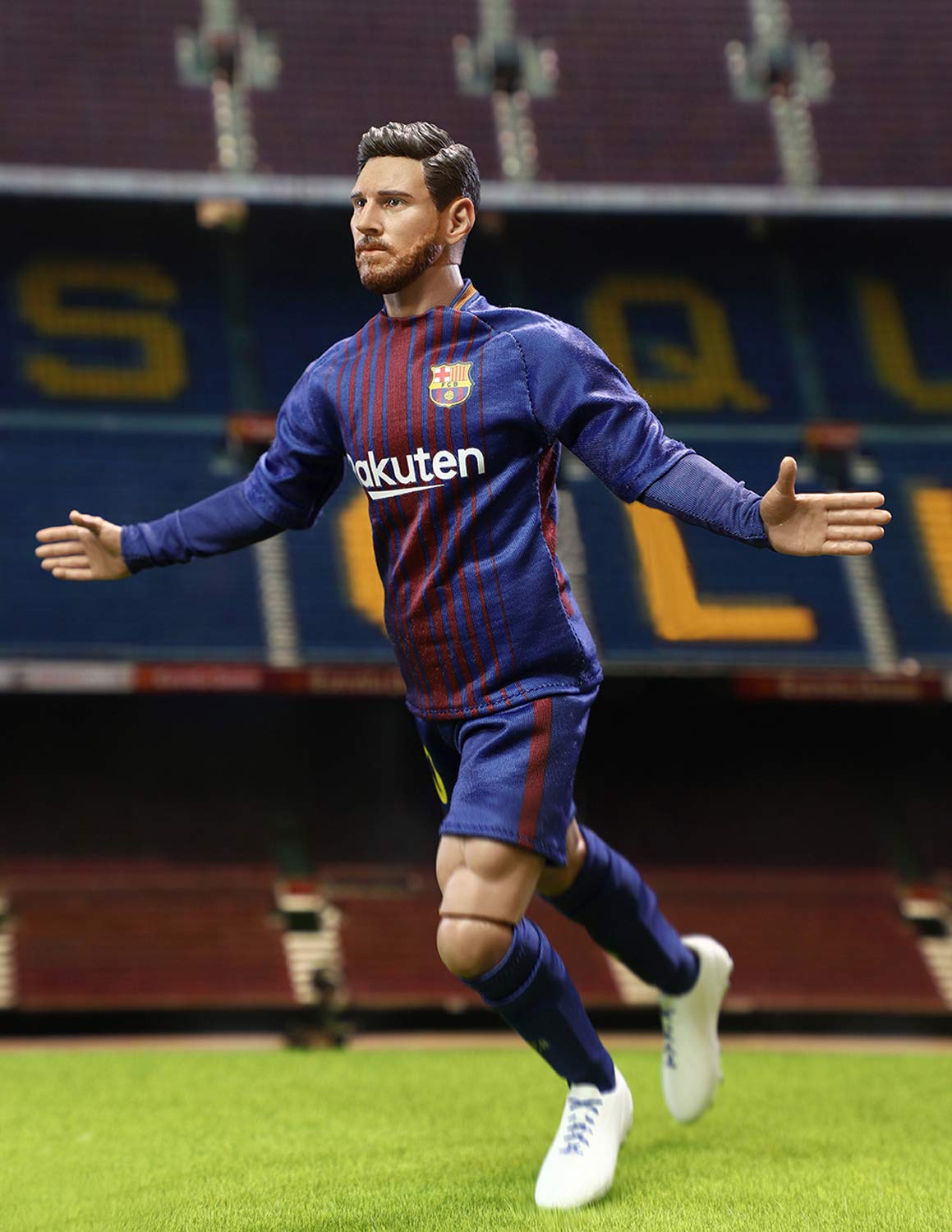 50周年×CLパッチ付き】リオネル・メッシ ＃19 FCバルセロナ 07