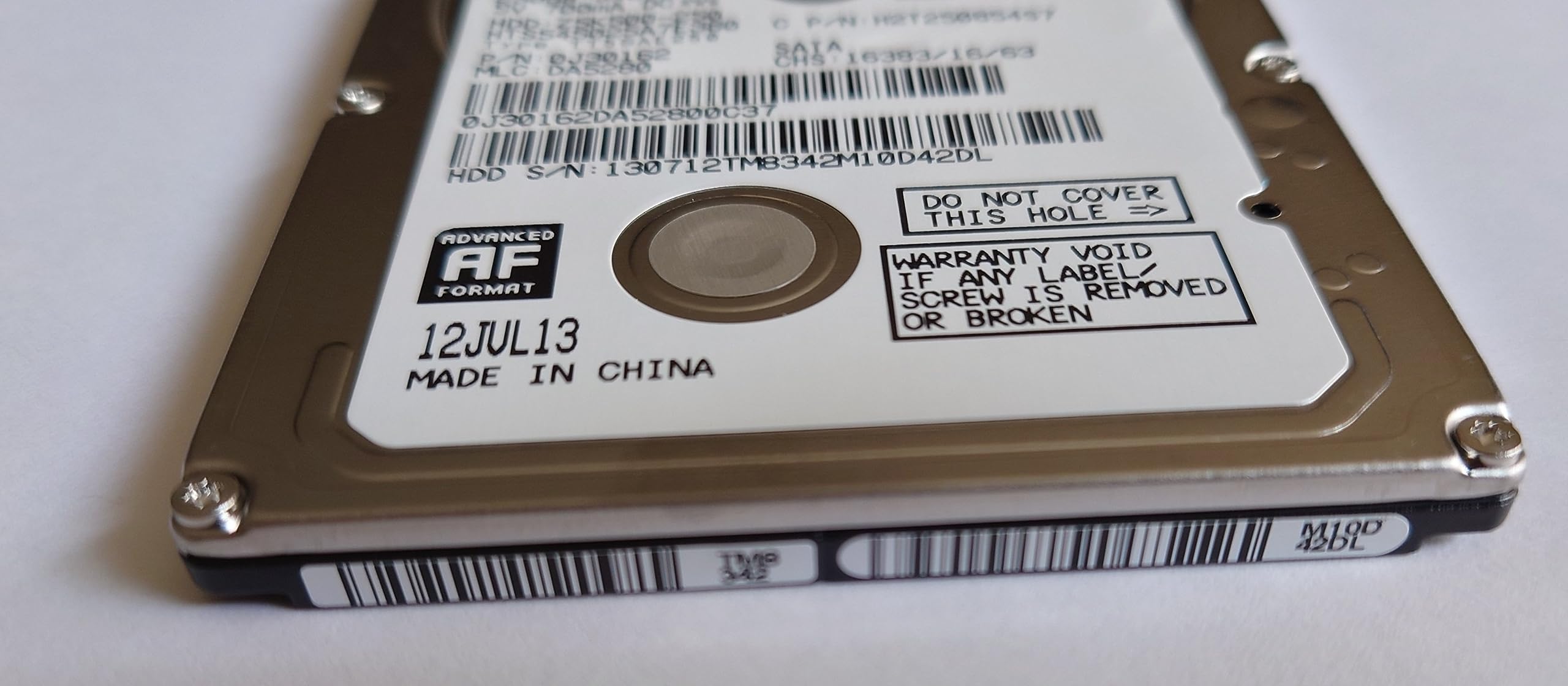 Amazon | TOTALCONSOLE 2.5インチ 250GB SATA HDD OEM 日立 - Z5K500