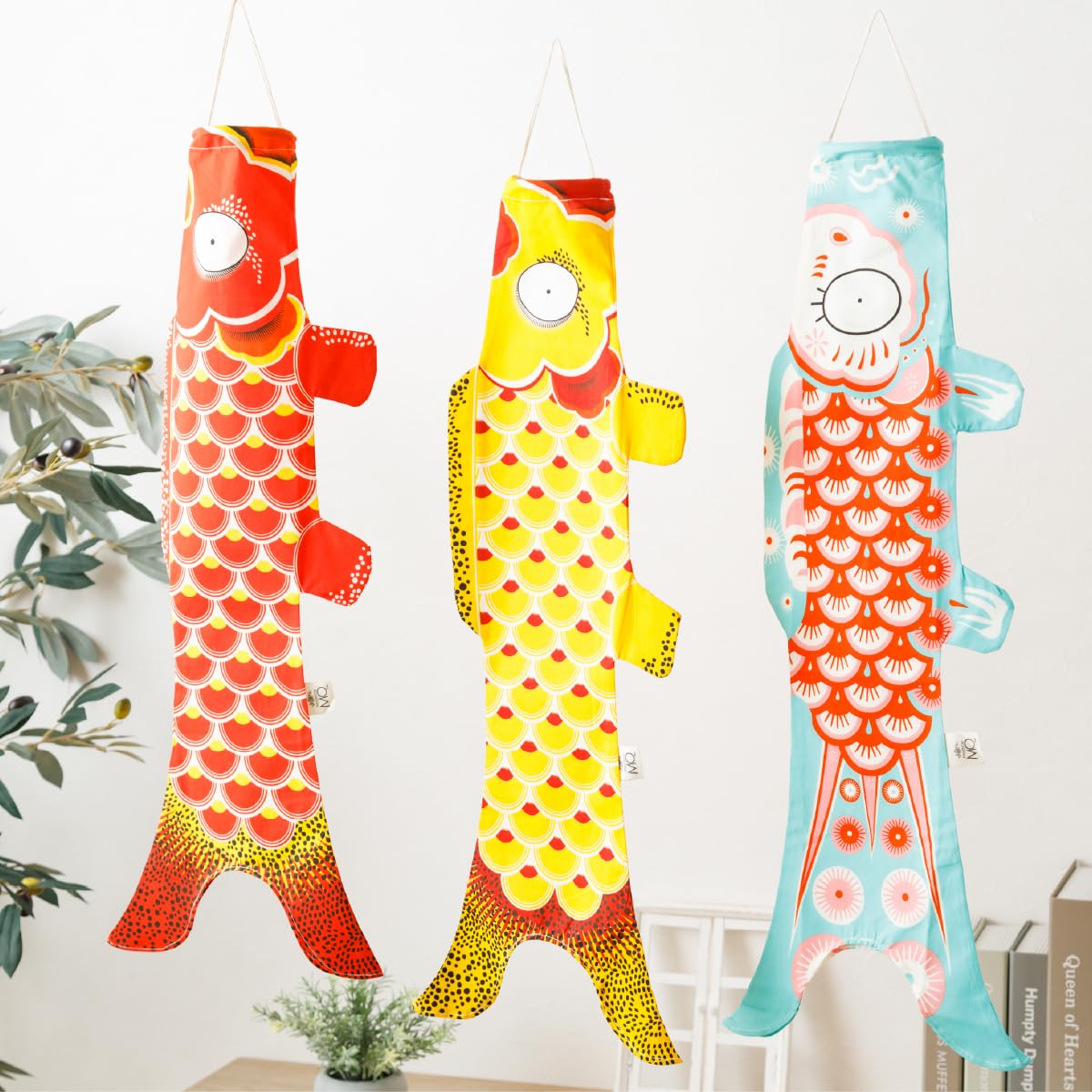 Amazon | Madame MO マダムモー こいのぼり Sサイズ（70cm）【ブルー