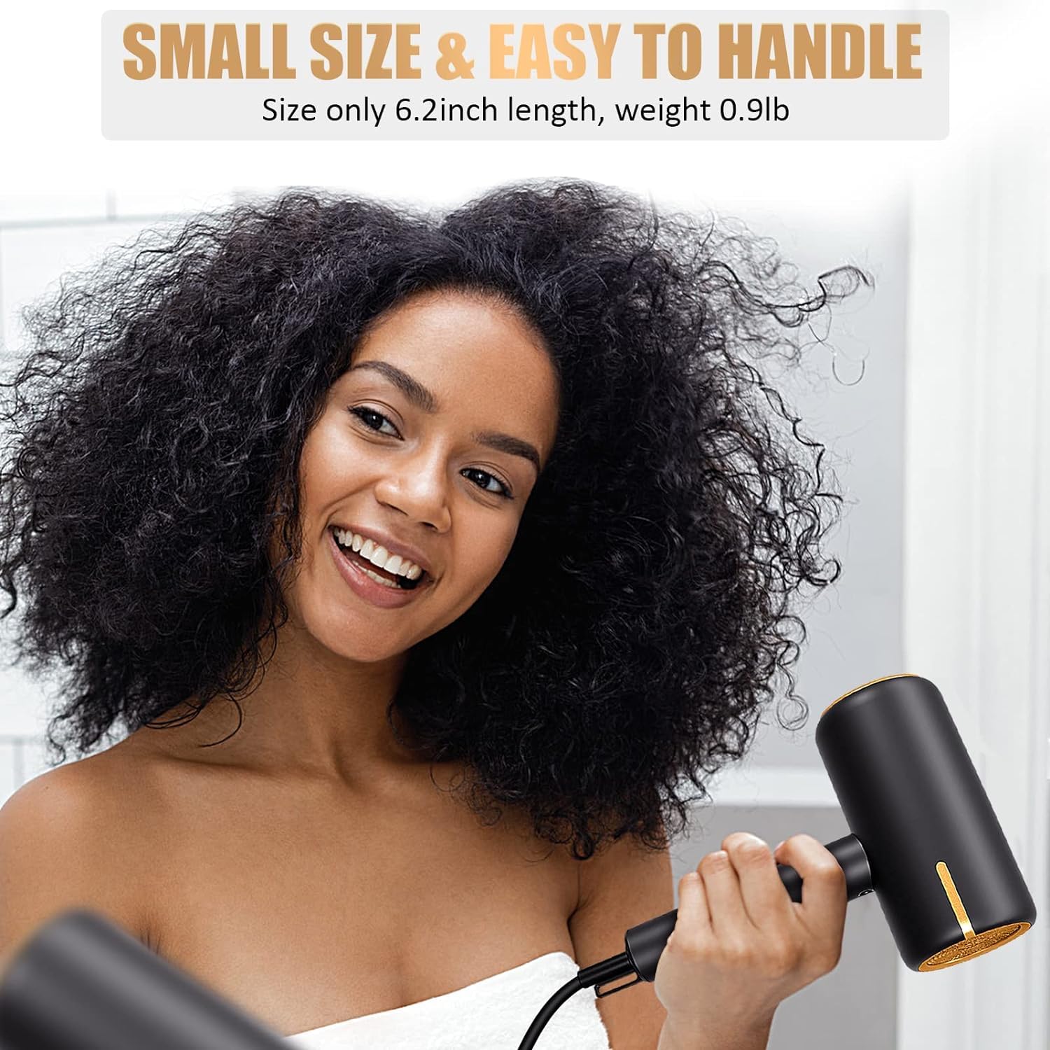 Amazon.com : 1600W Ionic Hair Dryer, Professional Negative Ion