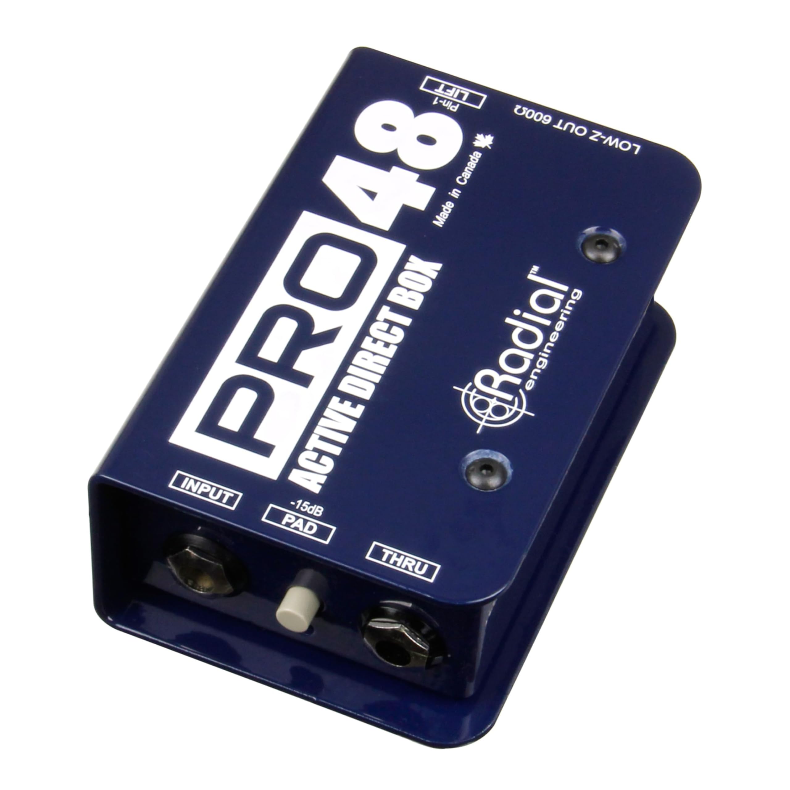 Amazon.com: Radial Pro48 Active 48-Volt Compact Direct Box