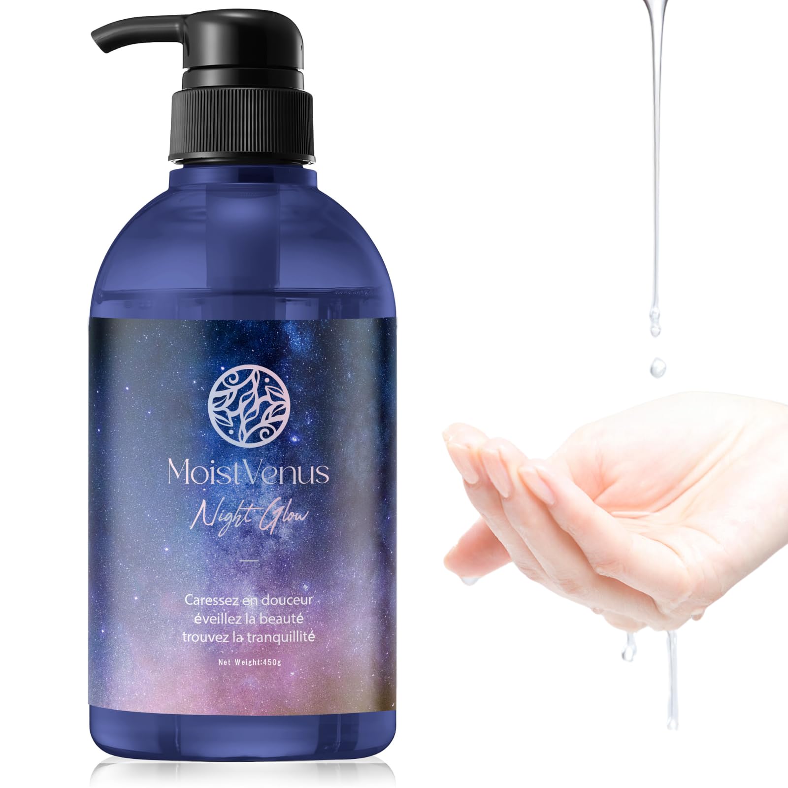 Amazon | 【W受賞・皮膚科医監修】潤滑ゼリー 450ml ヒト幹細胞 皮膚科