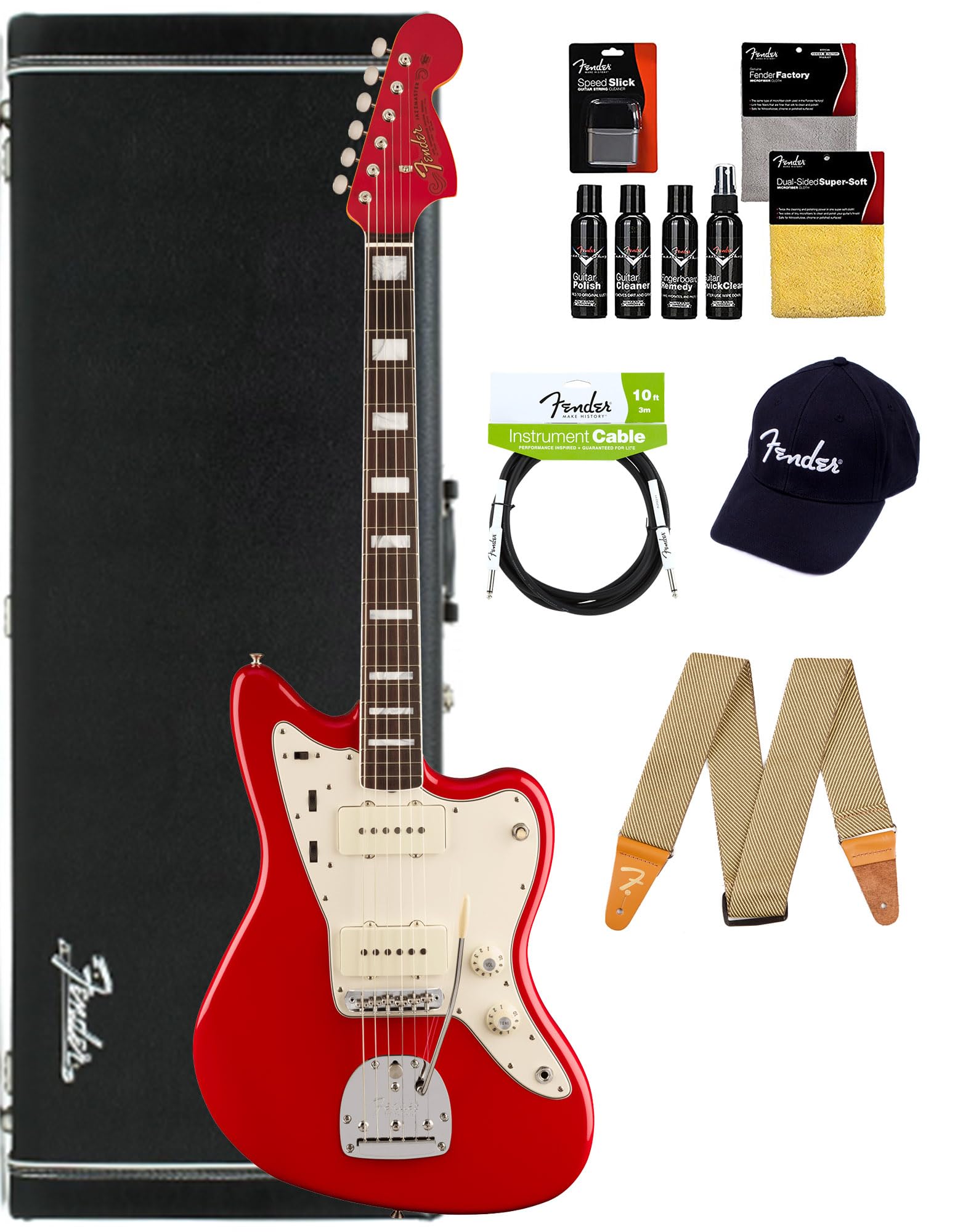 Amazon.com: Fender American Vintage II 1966 Jazzmaster - Dakota