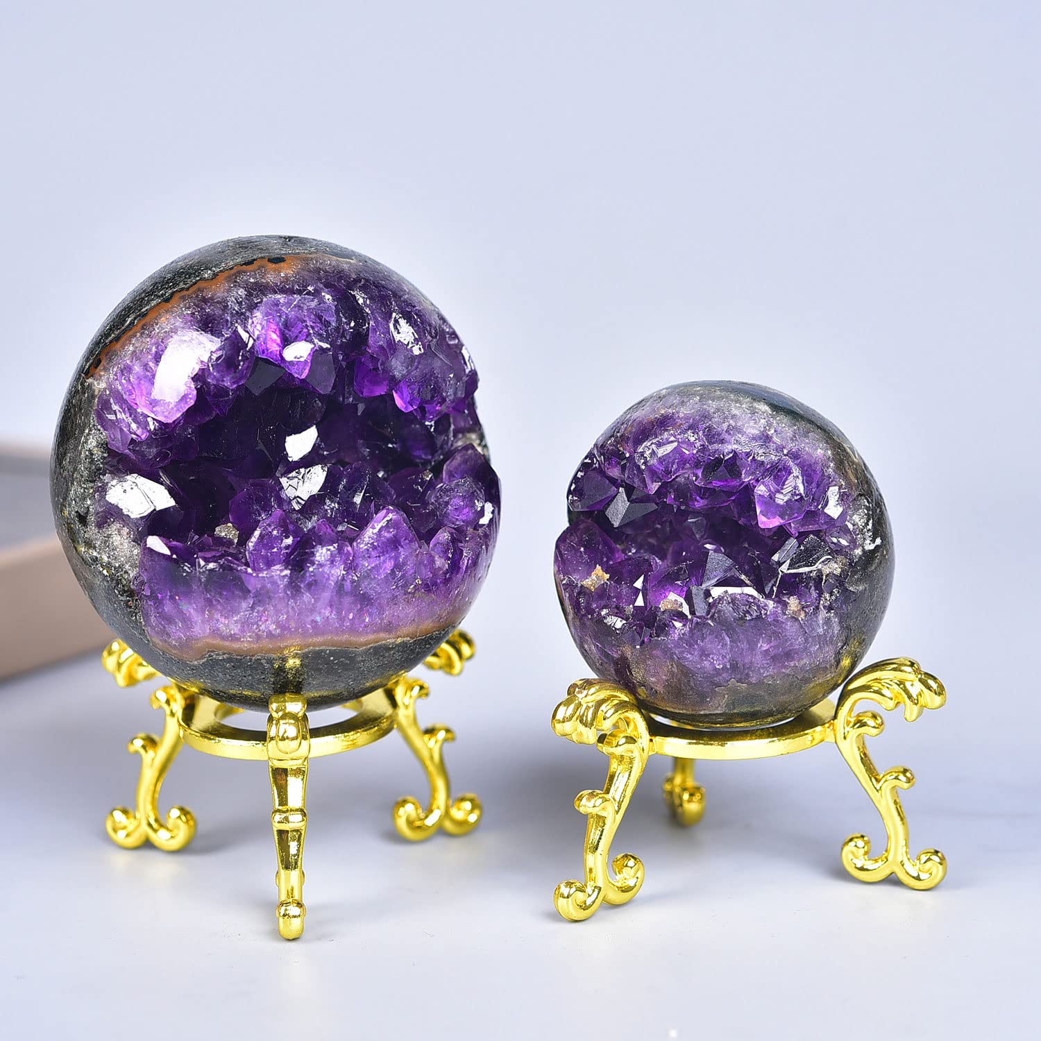 Amazon.co.jp: アメジストクラスター, 安いアアメジストドーム原石