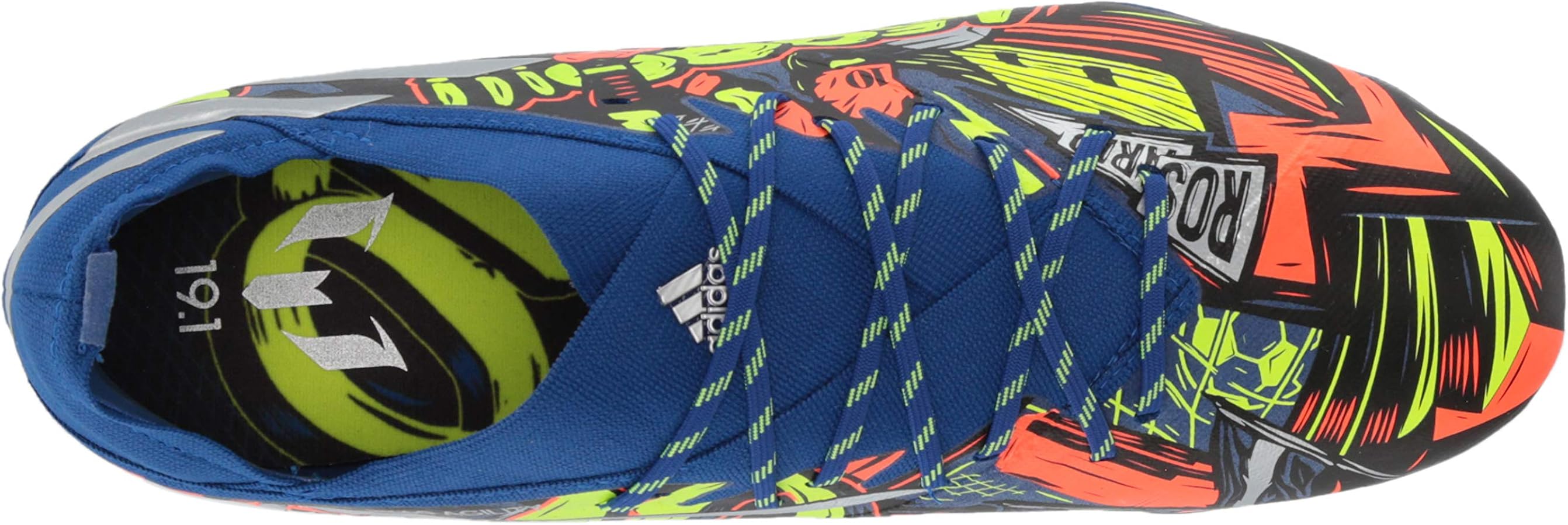 Amazon.com | adidas Nemeziz Messi 19.1 Firm Ground Royal Blue