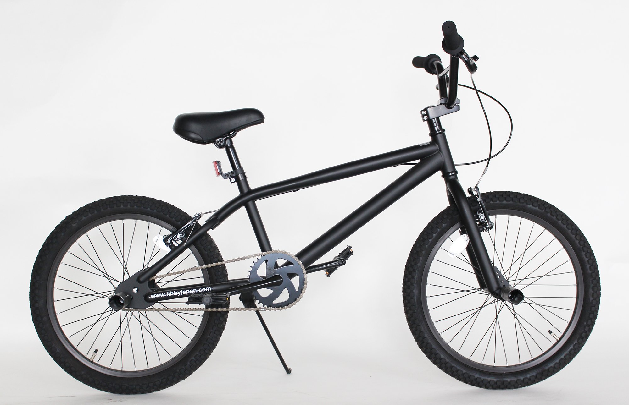 Amazon | BMX モアノ(moineau) 20インチ 自転車 マット ブラック REI