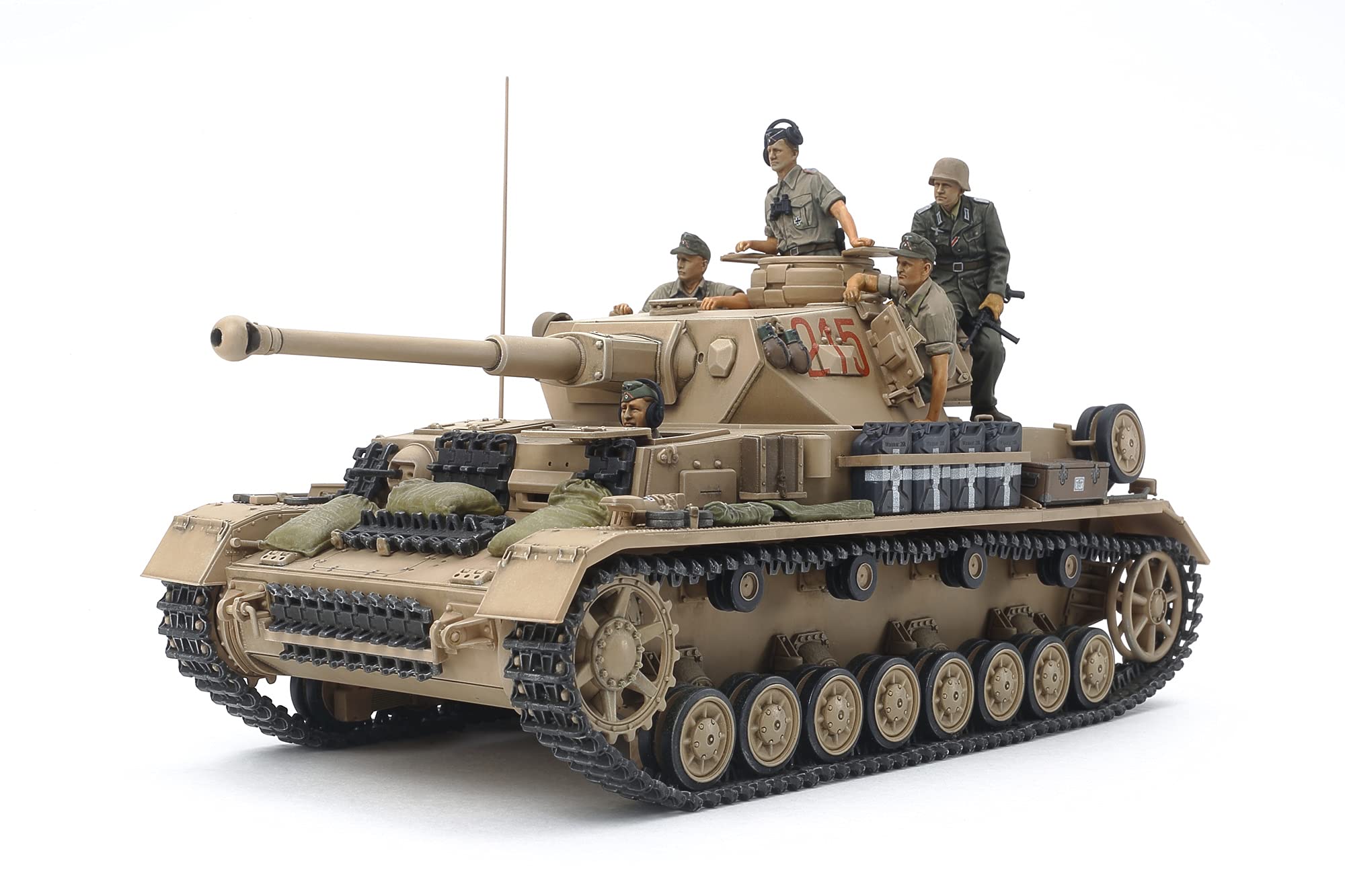 TAMIYA 1/35 RC ドイツ4号戦車 赤外線バトル リアルサウンド 完成