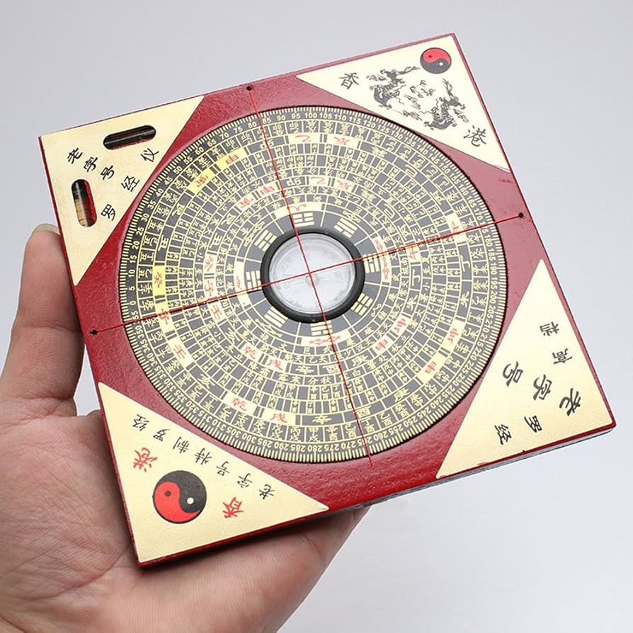 Amazon.co.jp: 風水 中国風水 Luo パンツール 古代コンパス 幸運 7.3