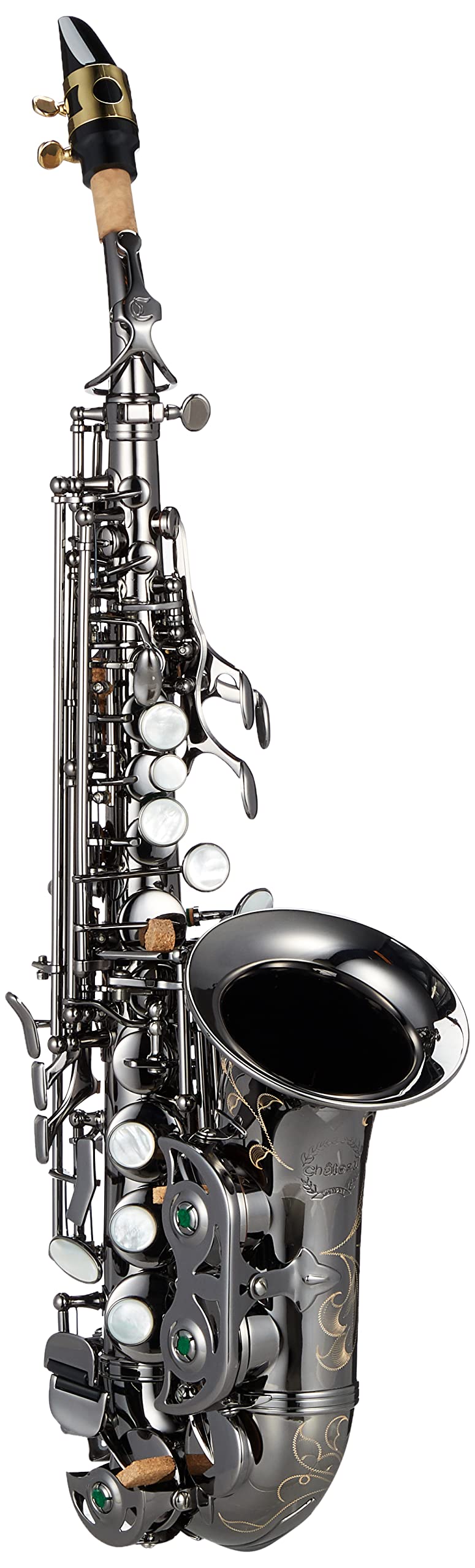 Amazon | Chateau Handmade Series カーブドソプラノサックス レッド