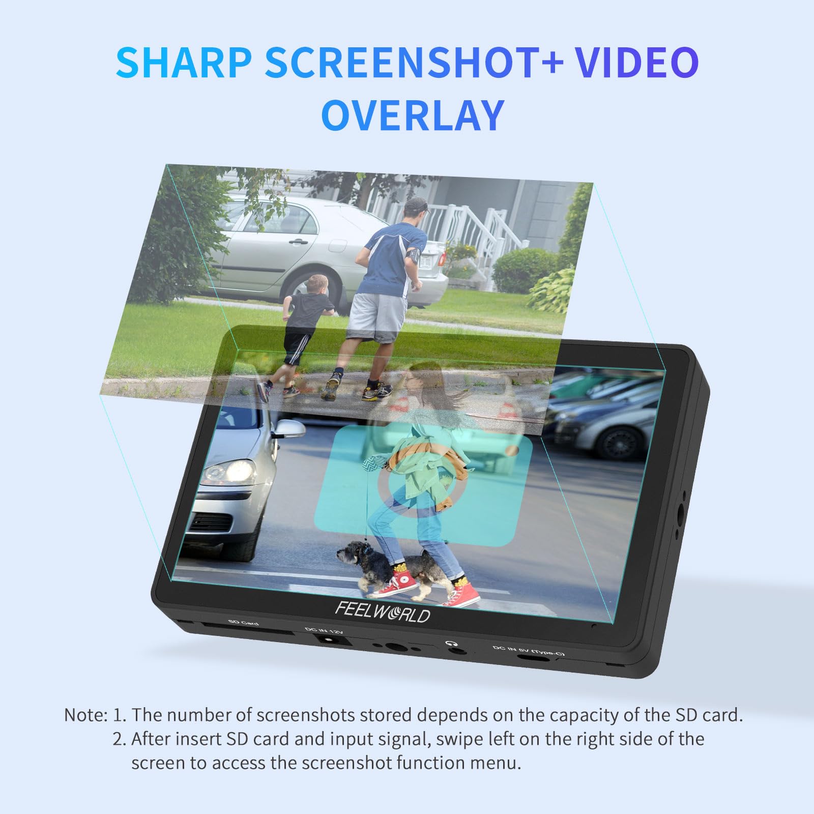 Amazon.com : FEELWORLD F6 Plus V2 6 inch DSLR Camera Field Touch