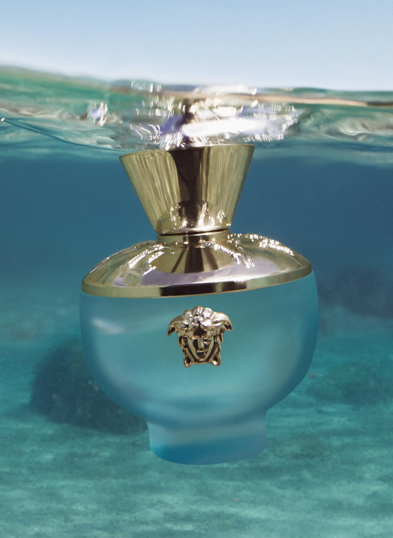 Amazon.com : Versace Dylan Turquoise Pour Femme 3.4 oz Eau de