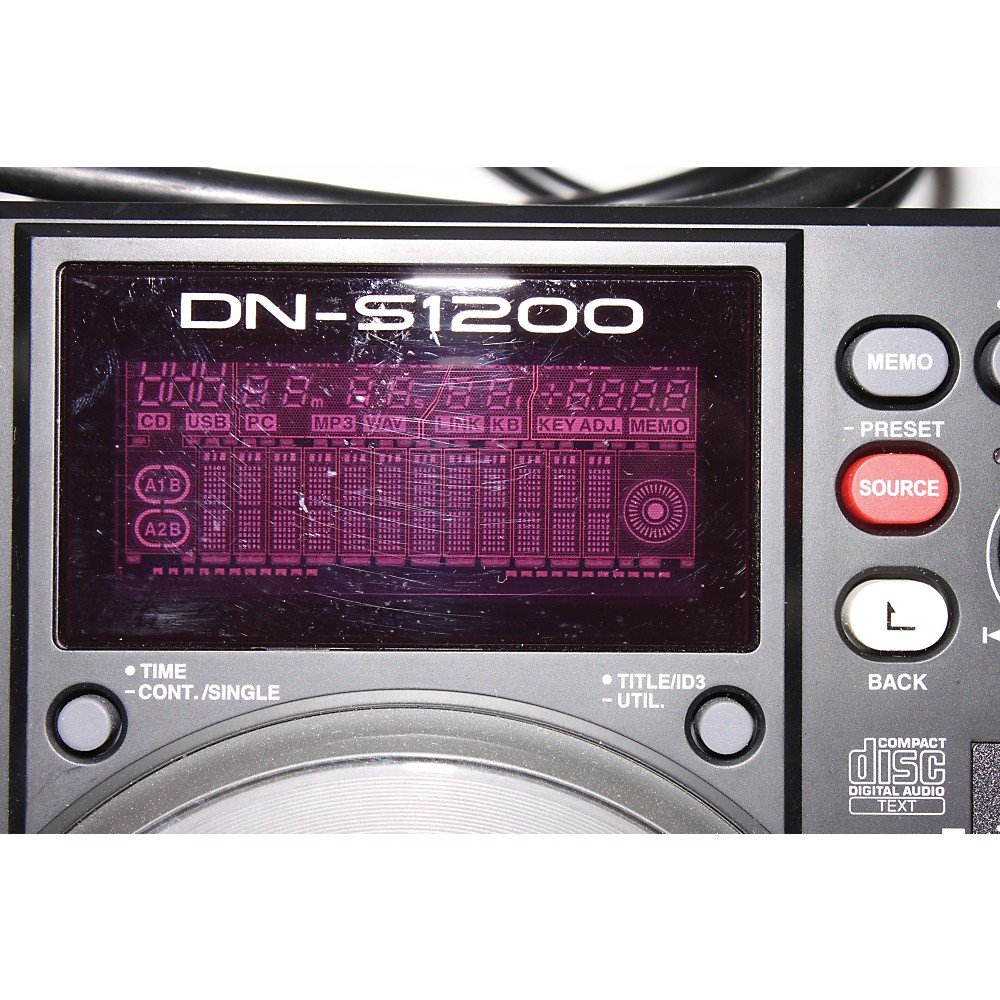 Amazon.com: Denon DNS1200 Single Disc DJ CD Player : Musical
