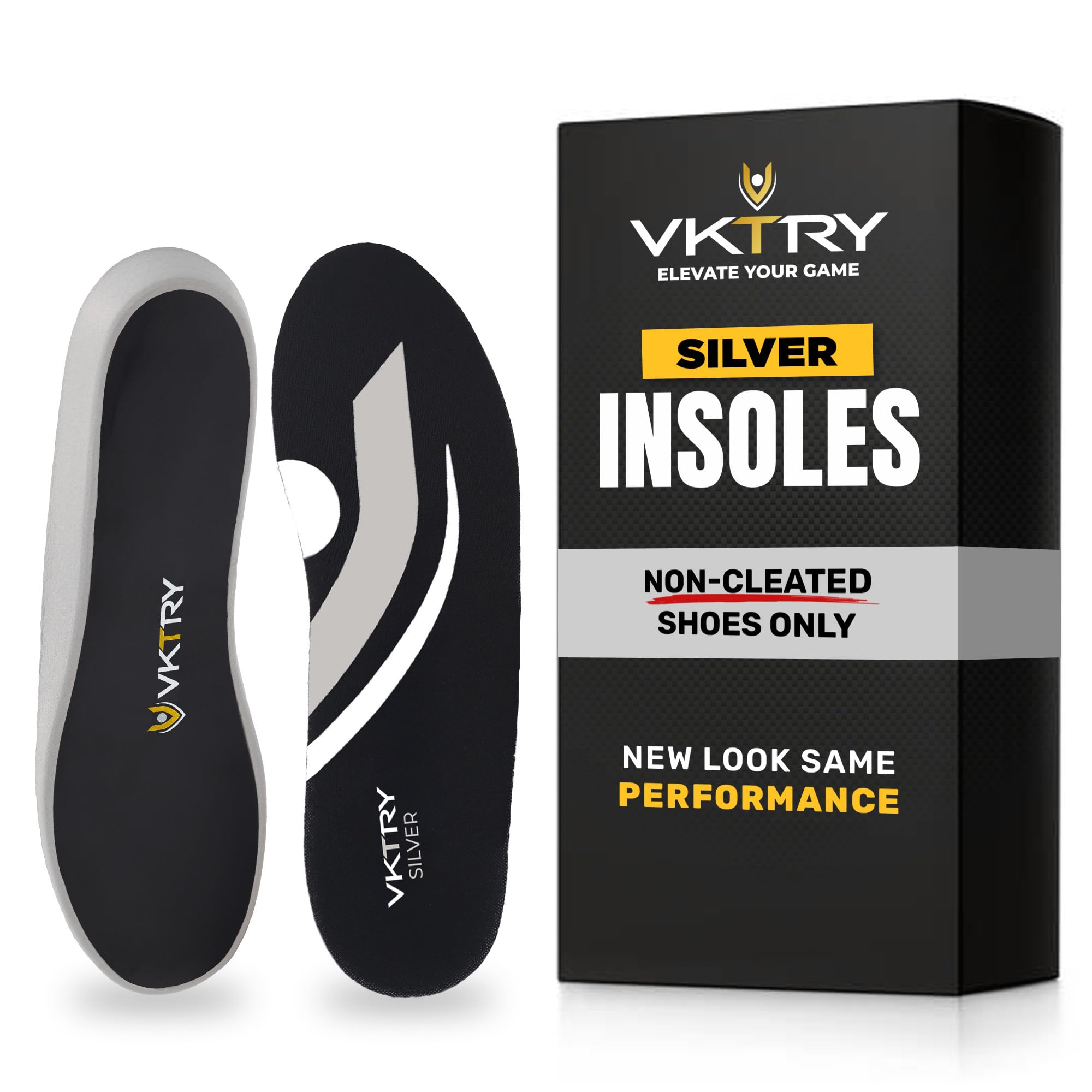 Amazon.com: VKTRY Silver Performance Insoles – Carbon Fiber