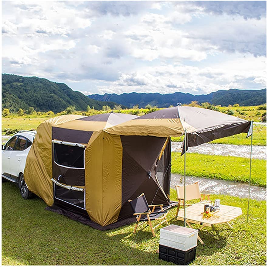 Amazon | カーサイドタープ 車 タープ サイド キャンプ トランクテント