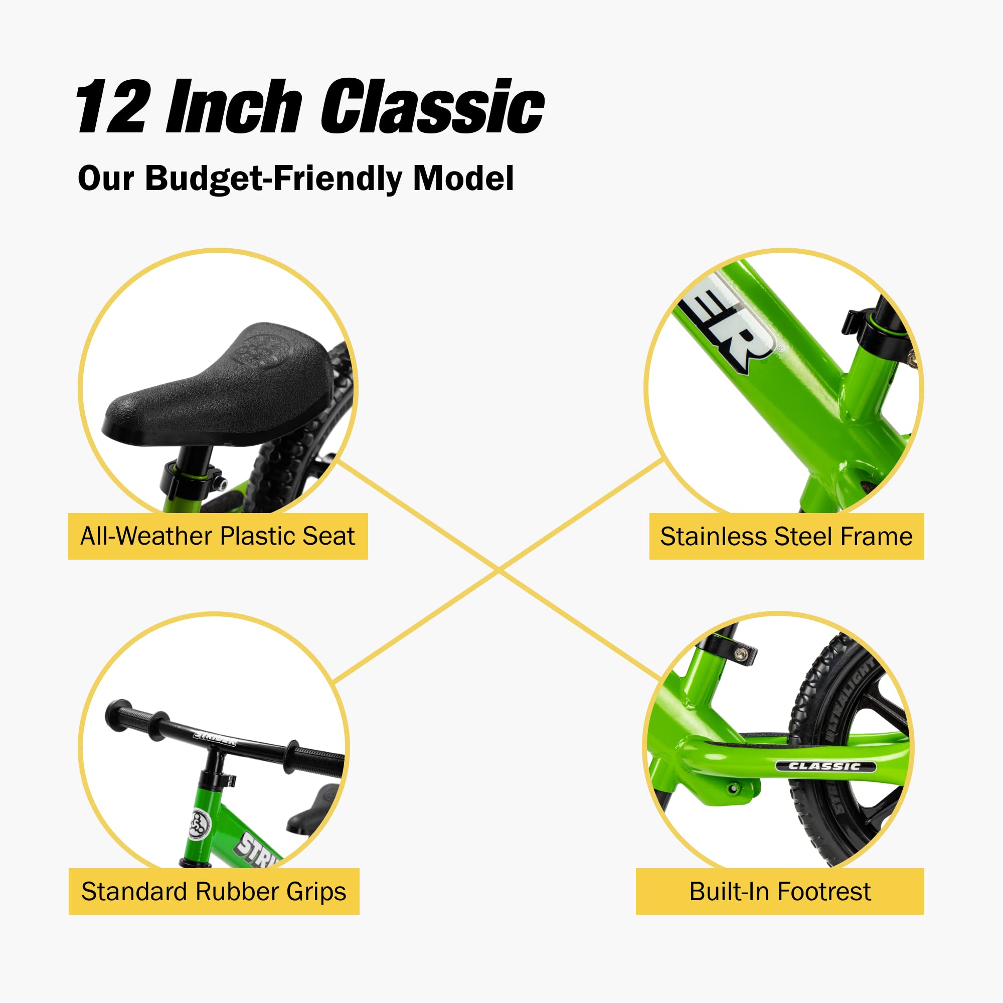 Amazon.co.jp: STRIDER(ストライダー) 12 クラシック バランスバイク18