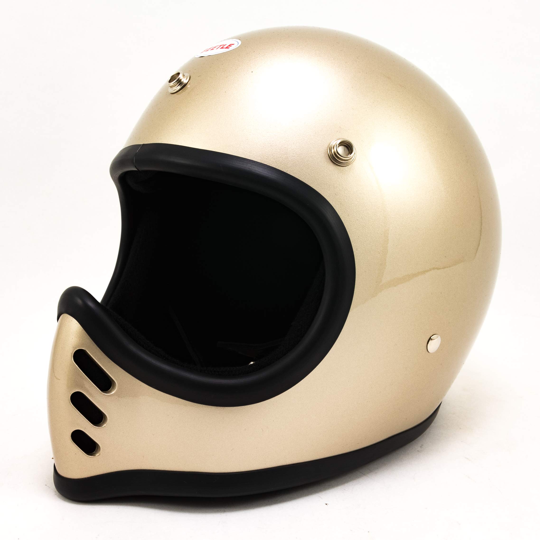 Amazon.co.jp: オーシャンビートル MTX ヘルメット シャンパンゴールド