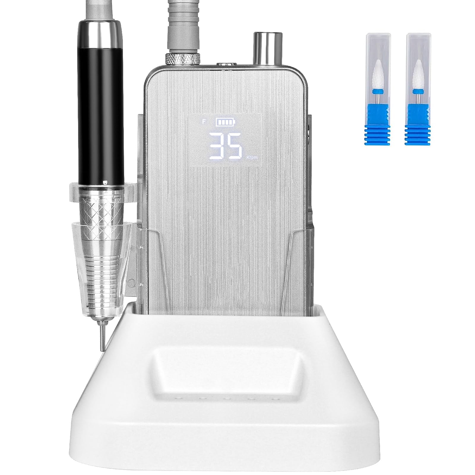 Amazon.com: 2-in-1 Professional Brushless Nail Drill, AZ GOGO