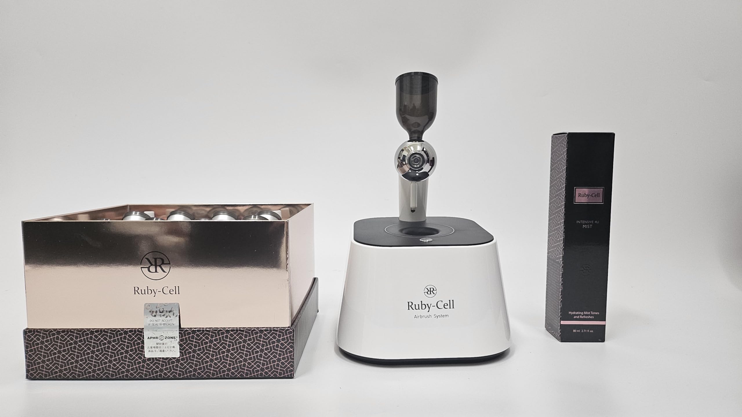 ボディ・フェイスケア Ruby-Cell Handy Airbrush System ほぼ新品