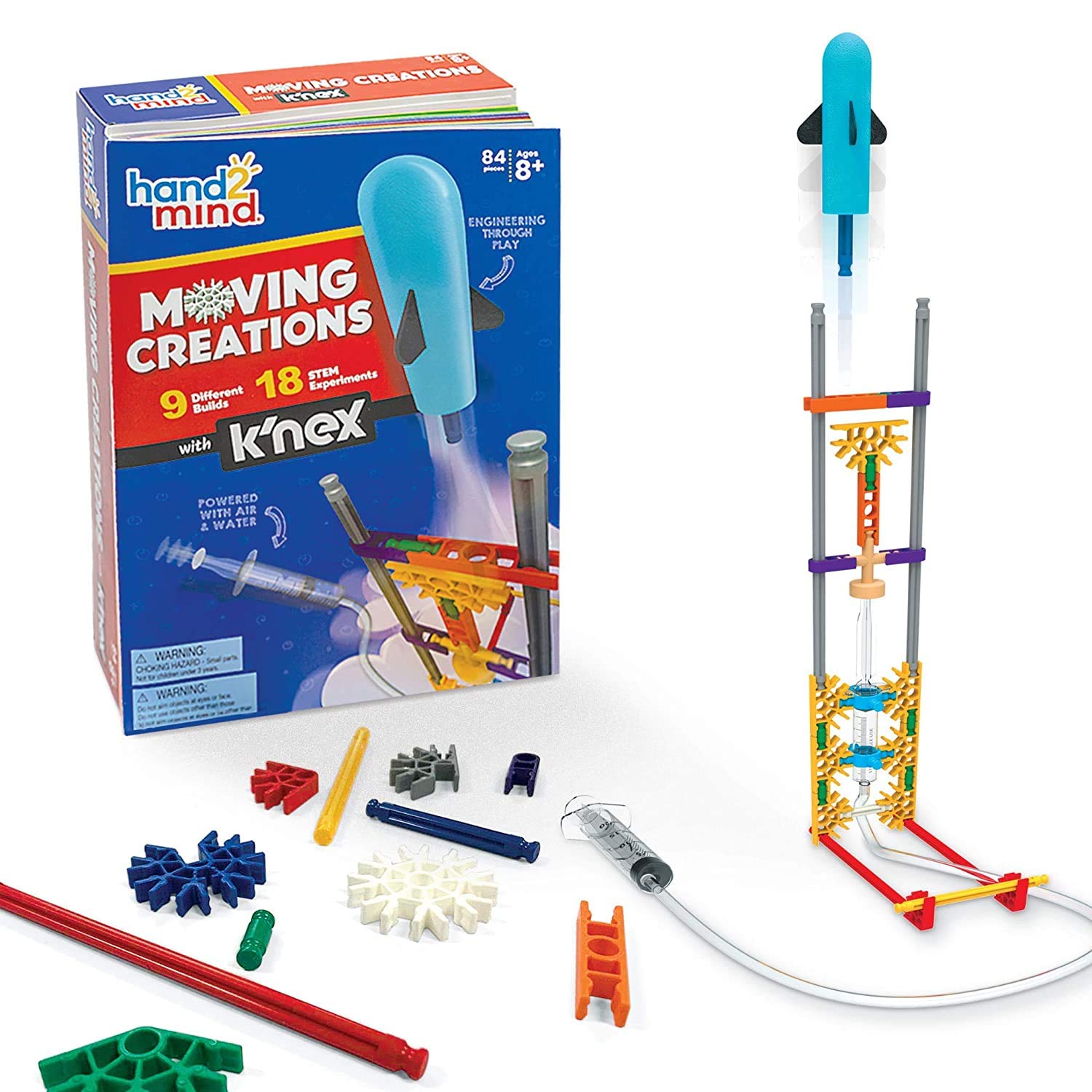 Amazon.com: hand2mind Moving Creations with K'NEX, Book and