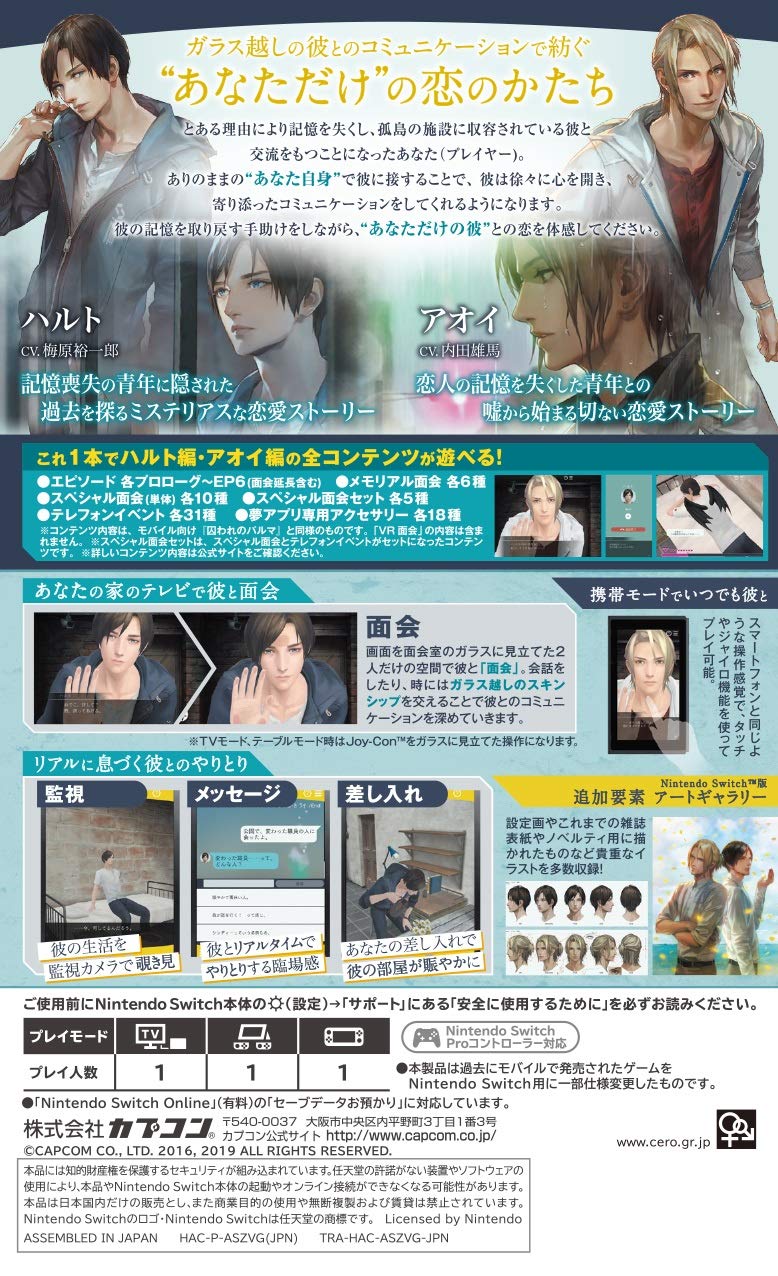 Amazon.co.jp: 囚われのパルマ デラックス エディション -Switch : ゲーム