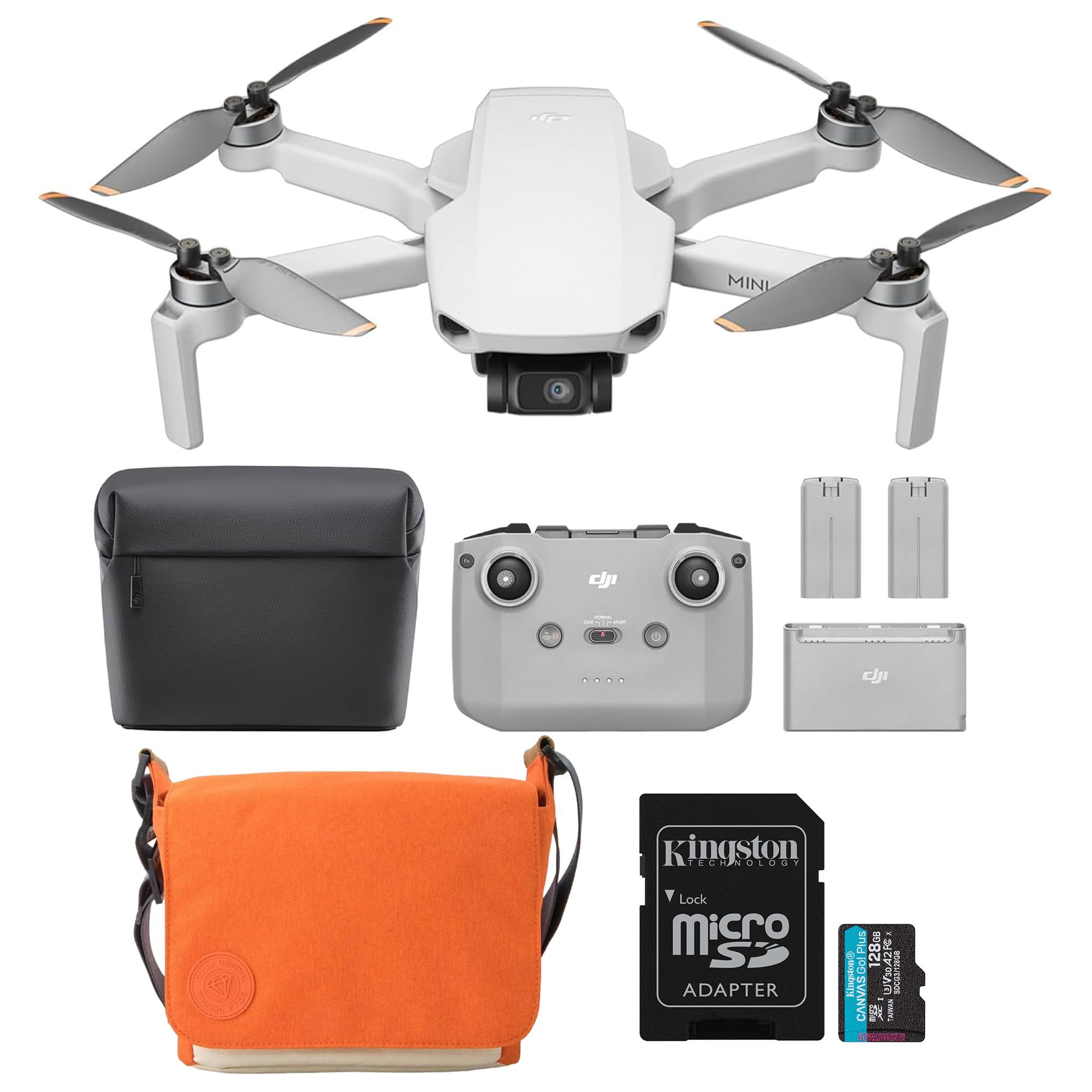 Amazon.com: DJI Mini 4K Fly More Combo with128GB MicroSDXC Memory