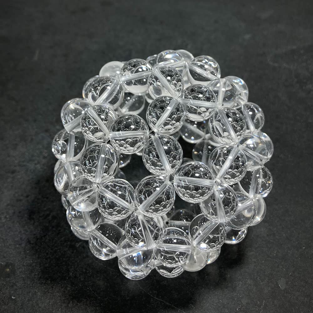 Amazon.co.jp: フラーレン バッキーボール 水晶フラーレン 14mm玉使用