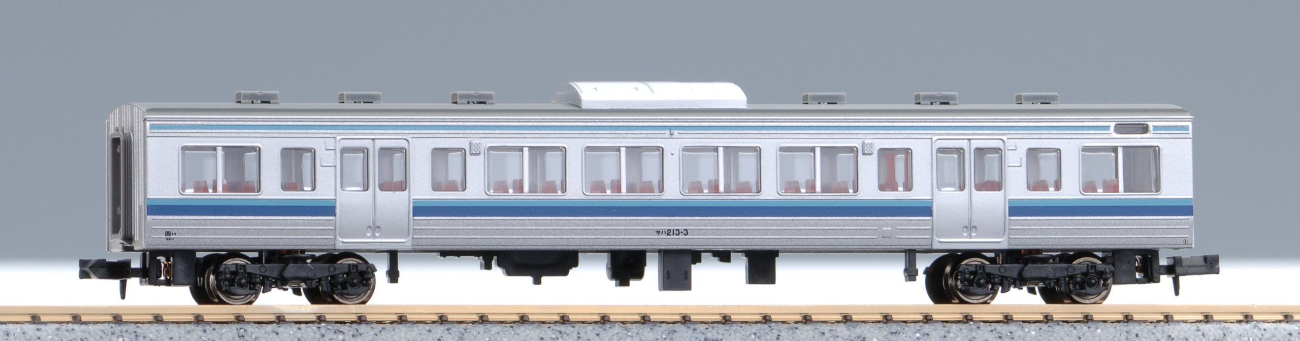 Amazon | マイクロエース Nゲージ 213系 桃太郎列車・グリーン6両