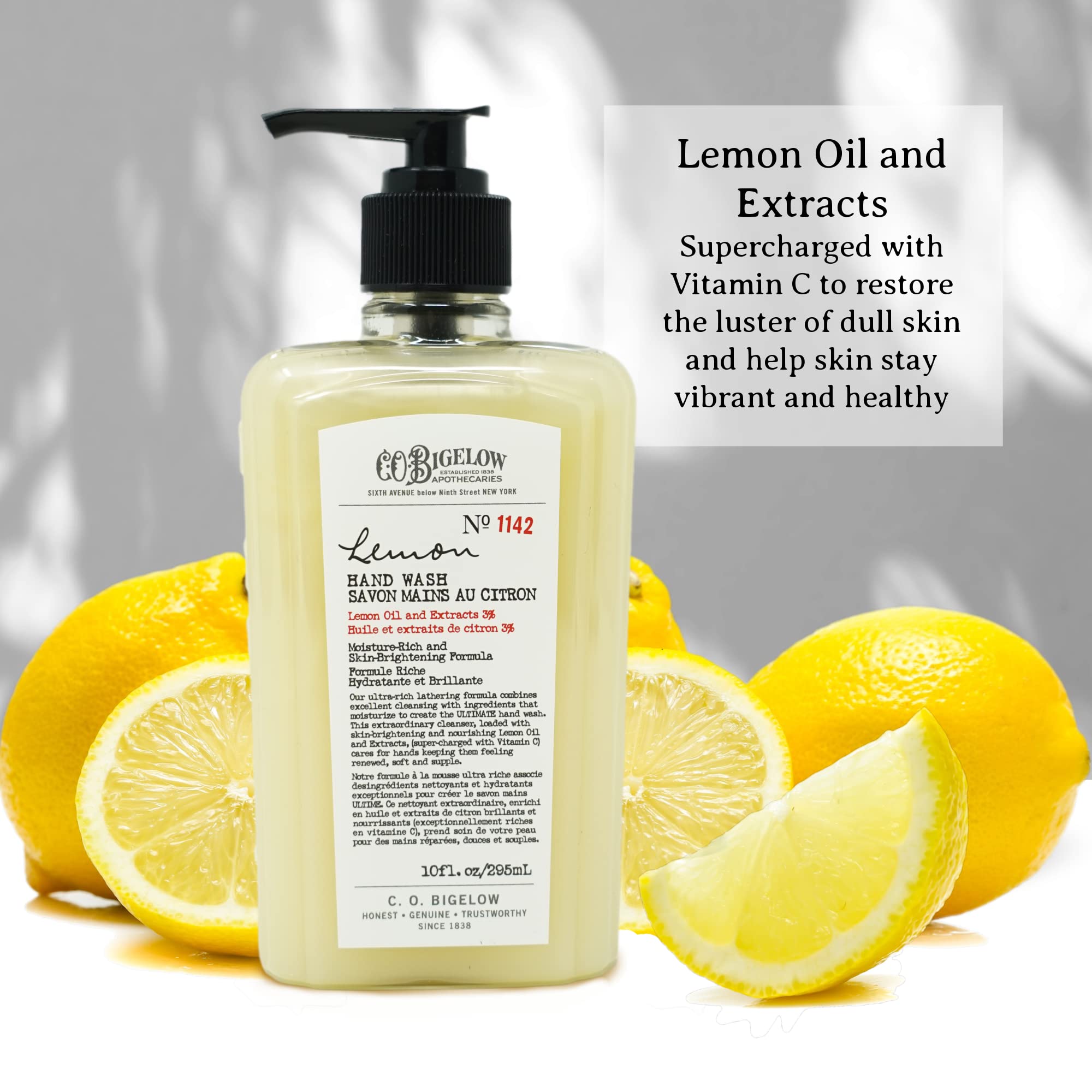 Amazon.com : C.O. Bigelow Lemon Hand Wash, Liquid Hand Soap with