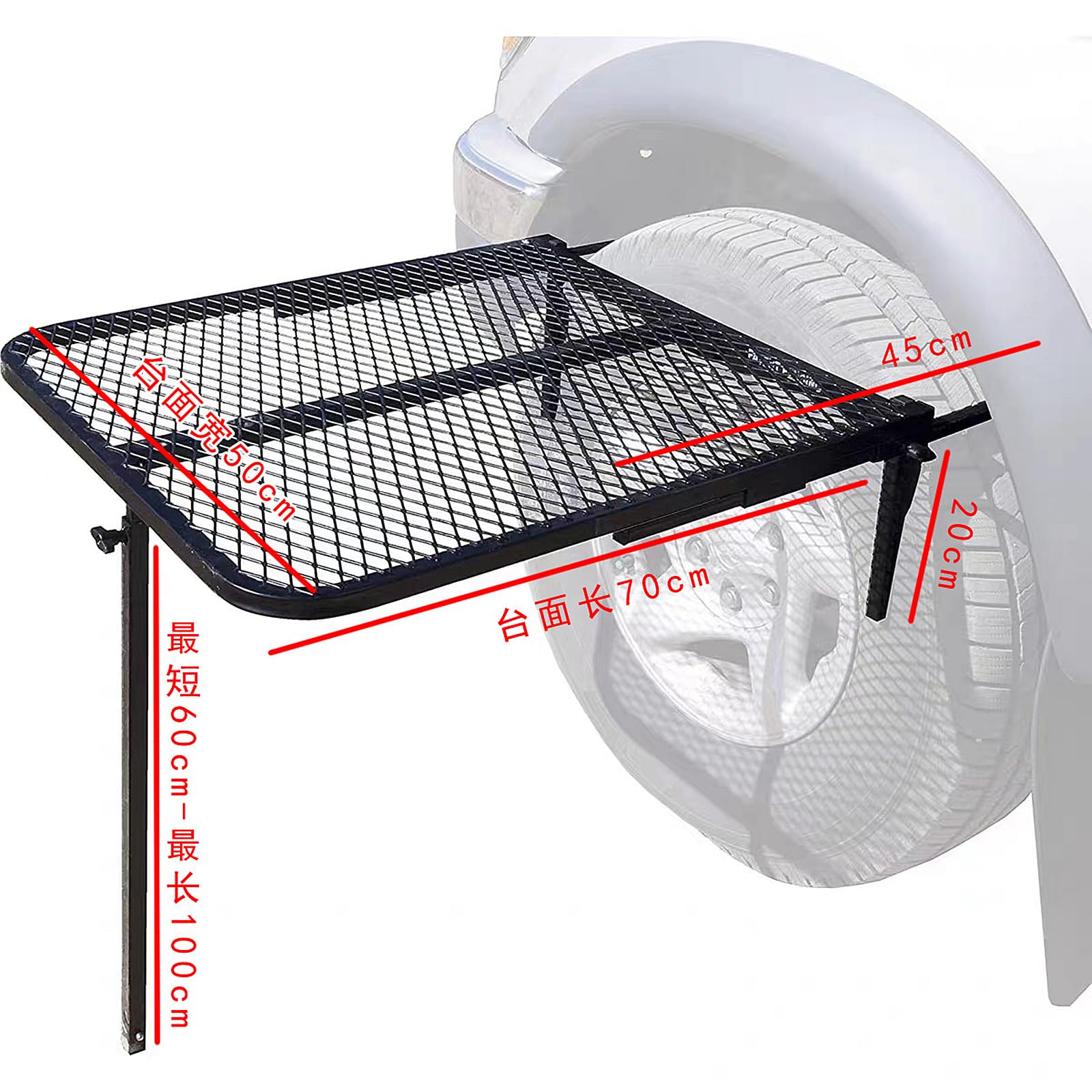 折りたたみステップスツール タイヤテーブル キャンプ用 usedです