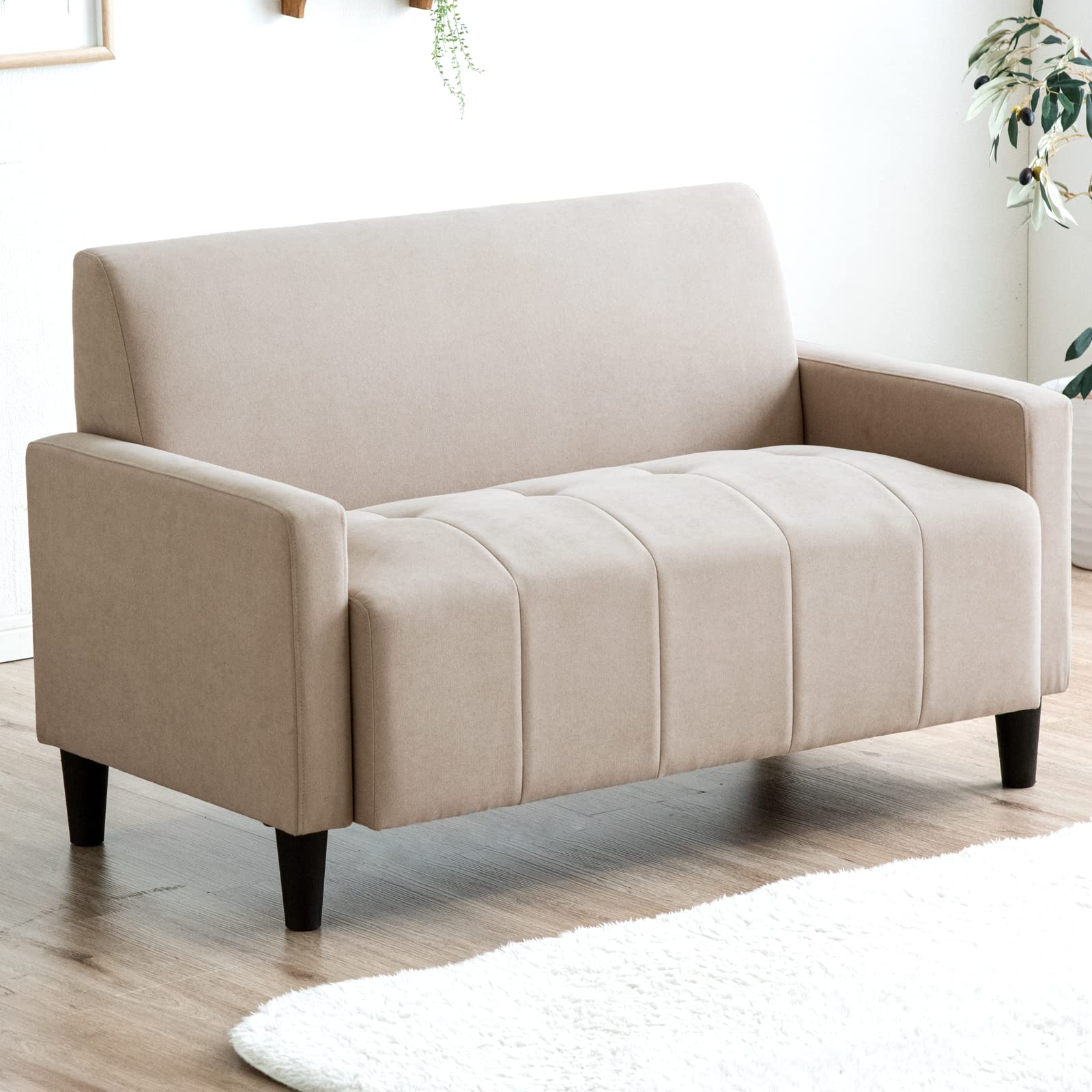 Amazon｜タンスのゲン ソファー 2人掛け ファブリック コンパクト