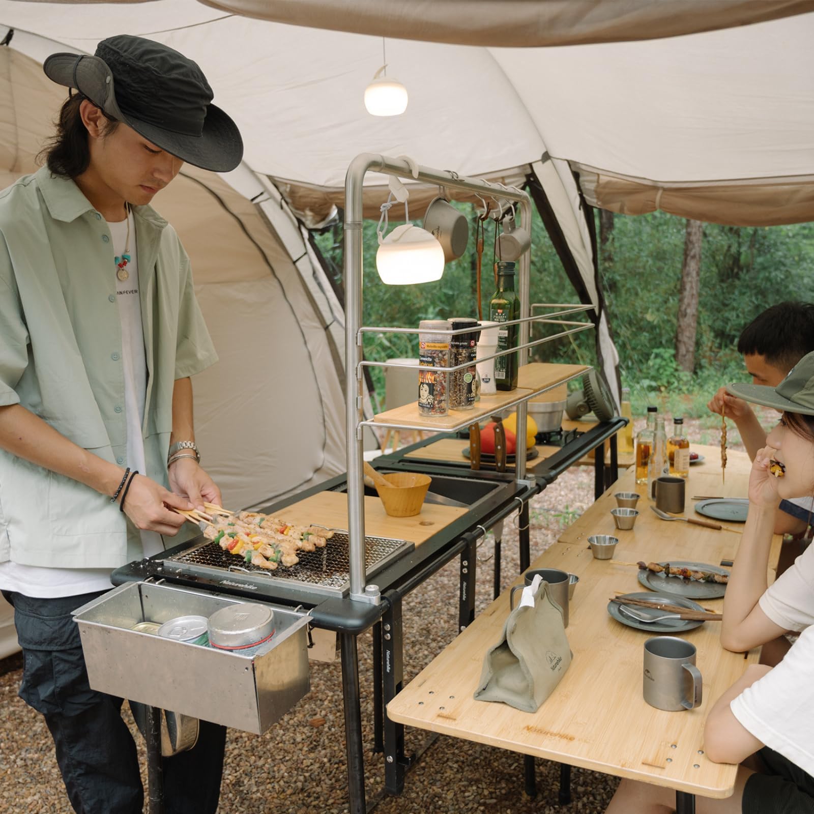 Amazon.co.jp: Naturehike キャンプ IGT テーブル 天板 自由な