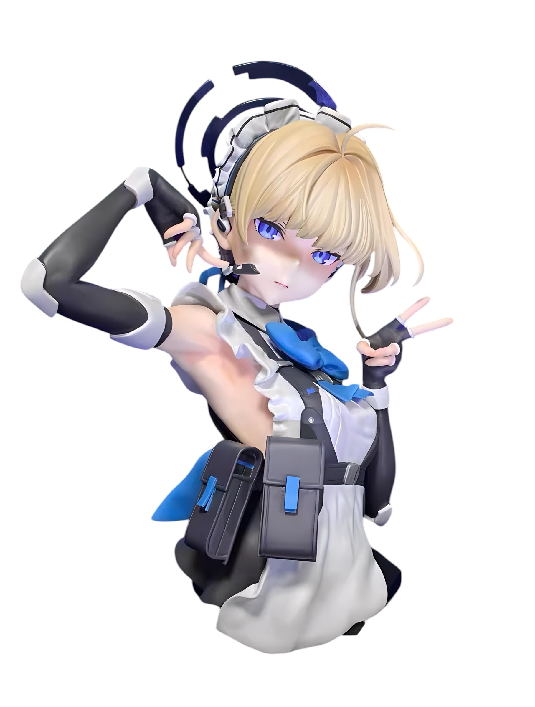 Amazon | 1/4 ガレージキット フィギュア250mm 未塗装 ブルー