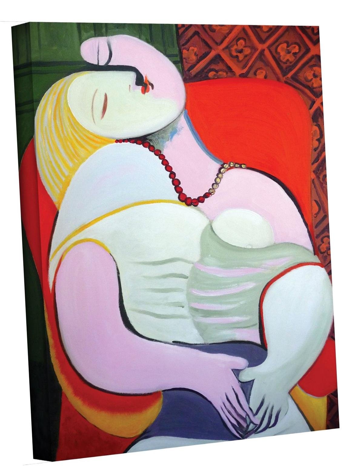 buyartforless Gallery Wrap The Dream (The Sleep) by Pablo Picasso