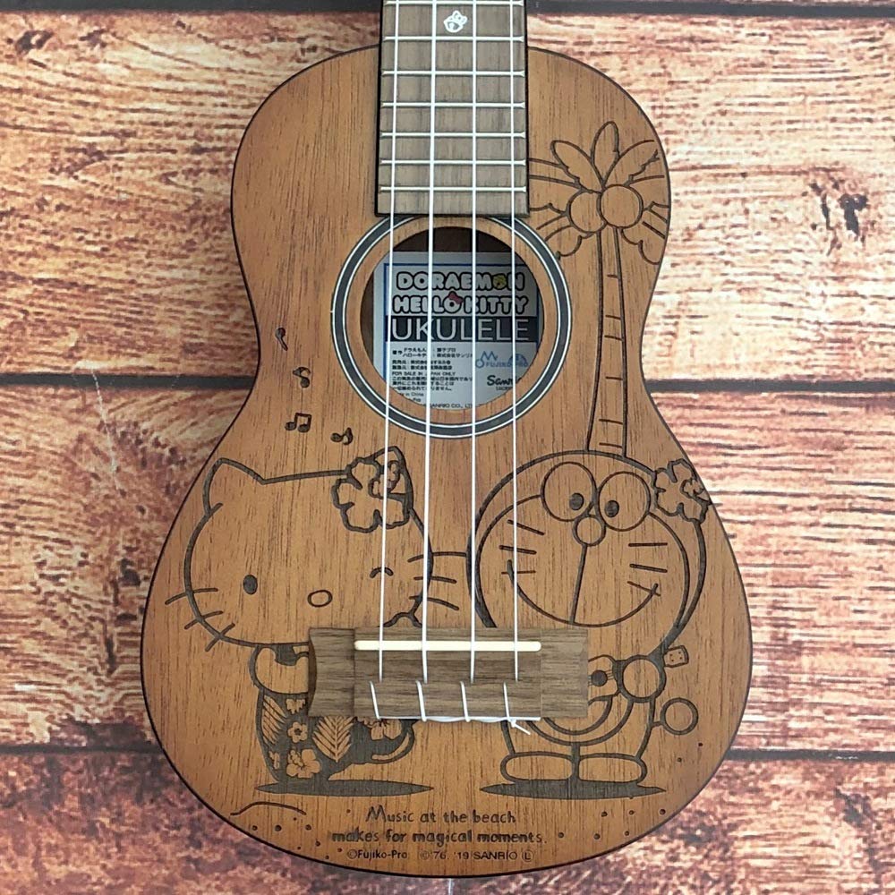 Amazon.co.jp: DORAEMON×HELLOKITTY UKULELE ドラえもん×ハローキティ