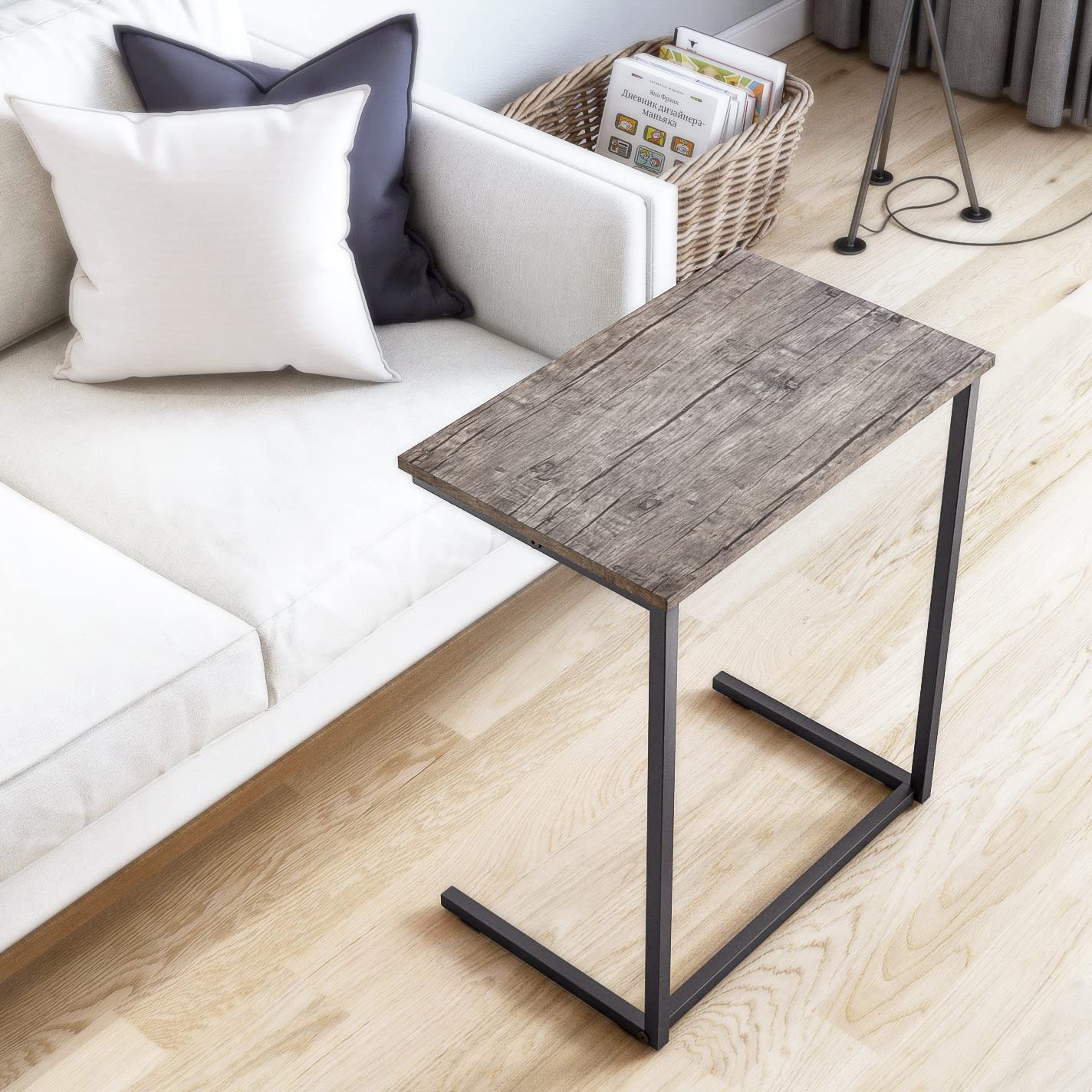 Amazon｜YEARCOLOR サイドテーブル ナイトテーブル 幅55×奥行35×高さ