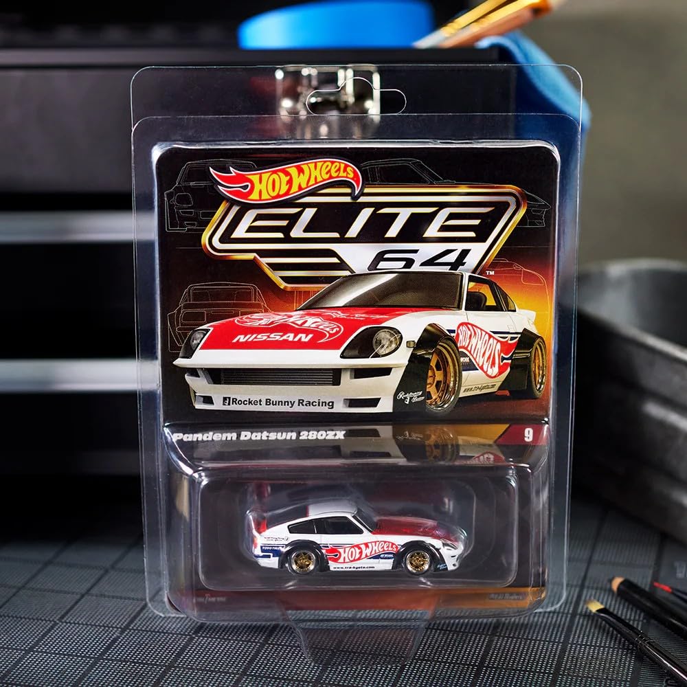 Amazon.com: Hot Wheels Datsun 280ZX Pandem Collectors Elite 64