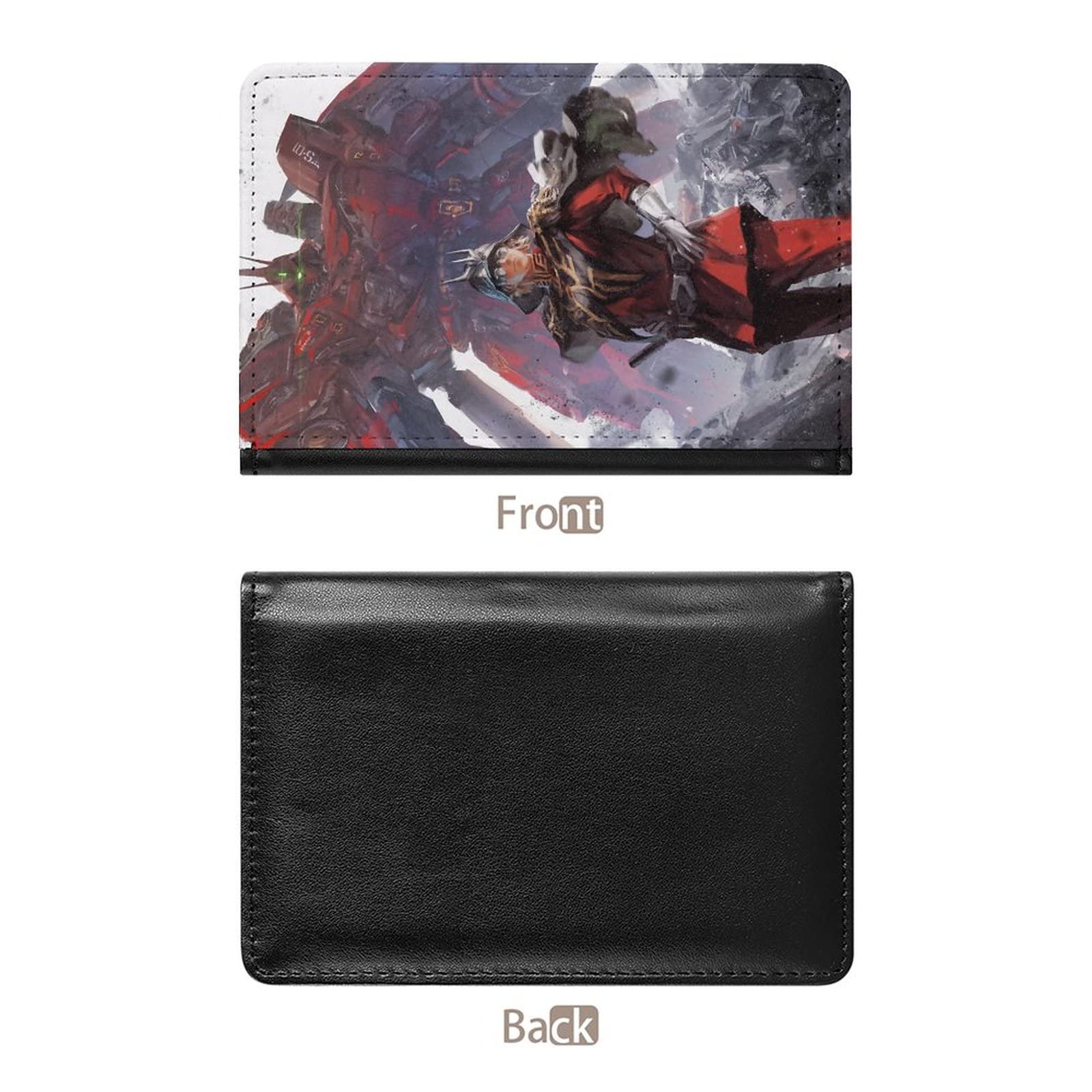 Amazon.co.jp: ネオ ジオンガンダム シャア パスポートケース 高級PU