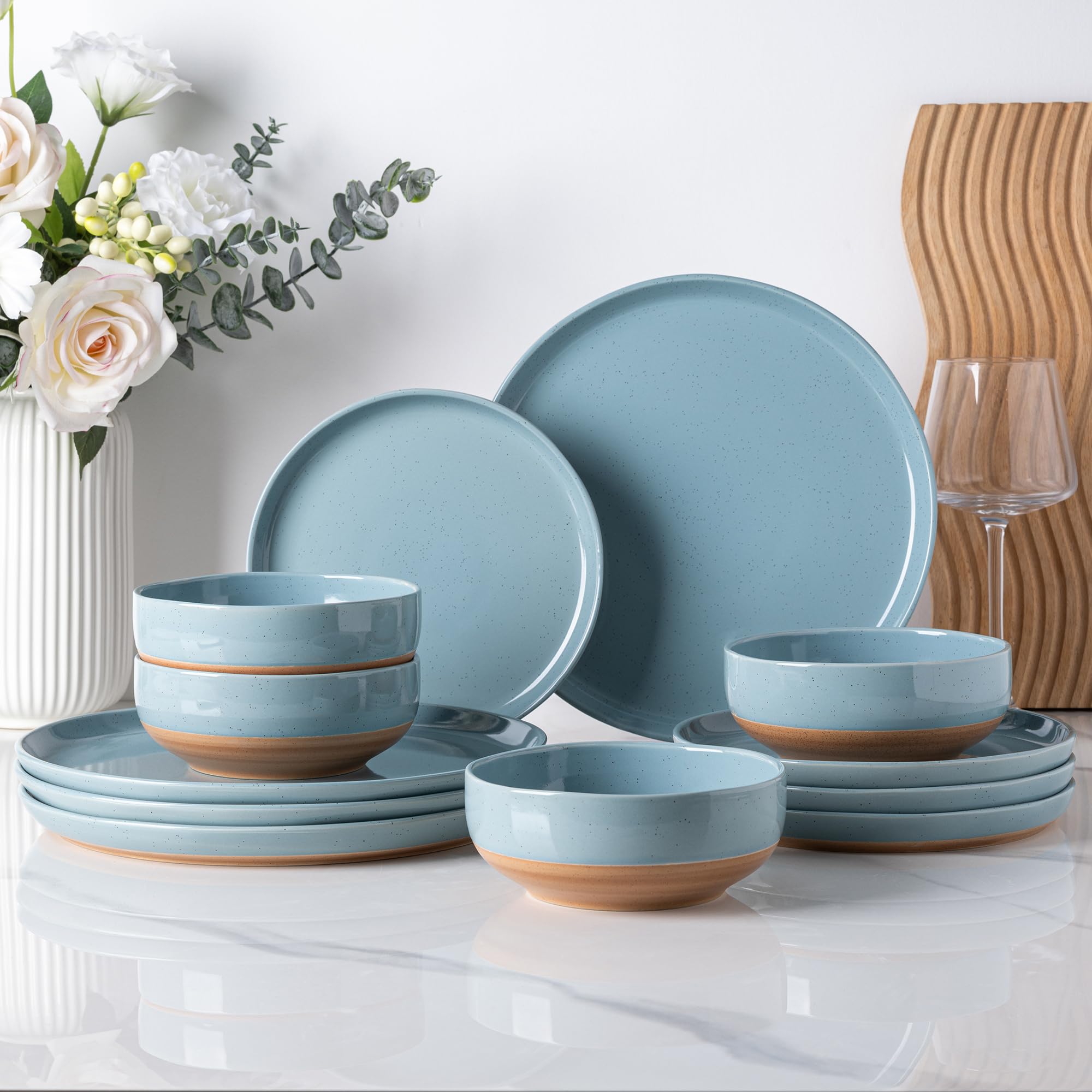 Amazon.com | AmorArc Ceramic Dinnerware Sets for 4, 12 Pieces