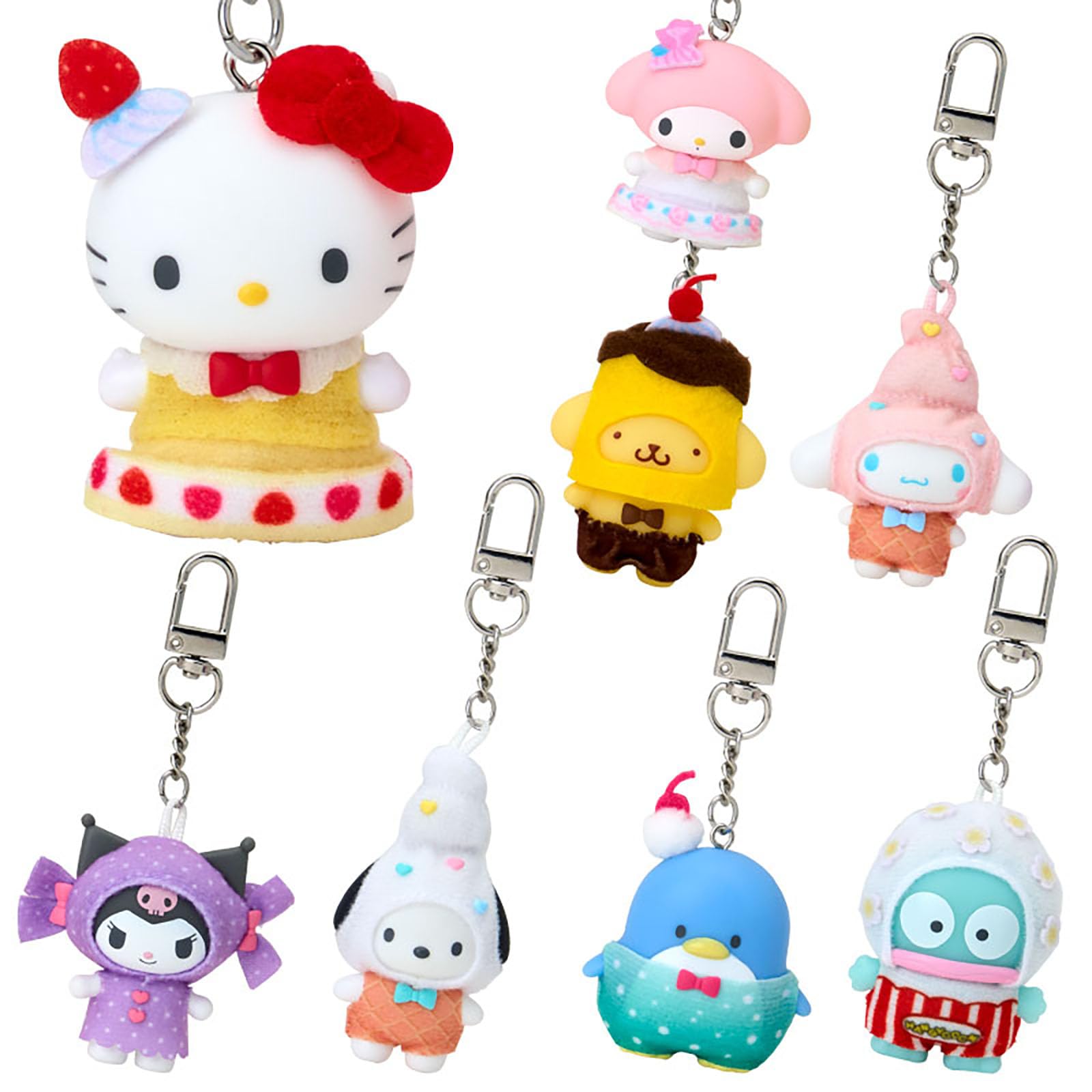 サンリオシークレットキーホルダーむしさん ちびっともコンプリート全8