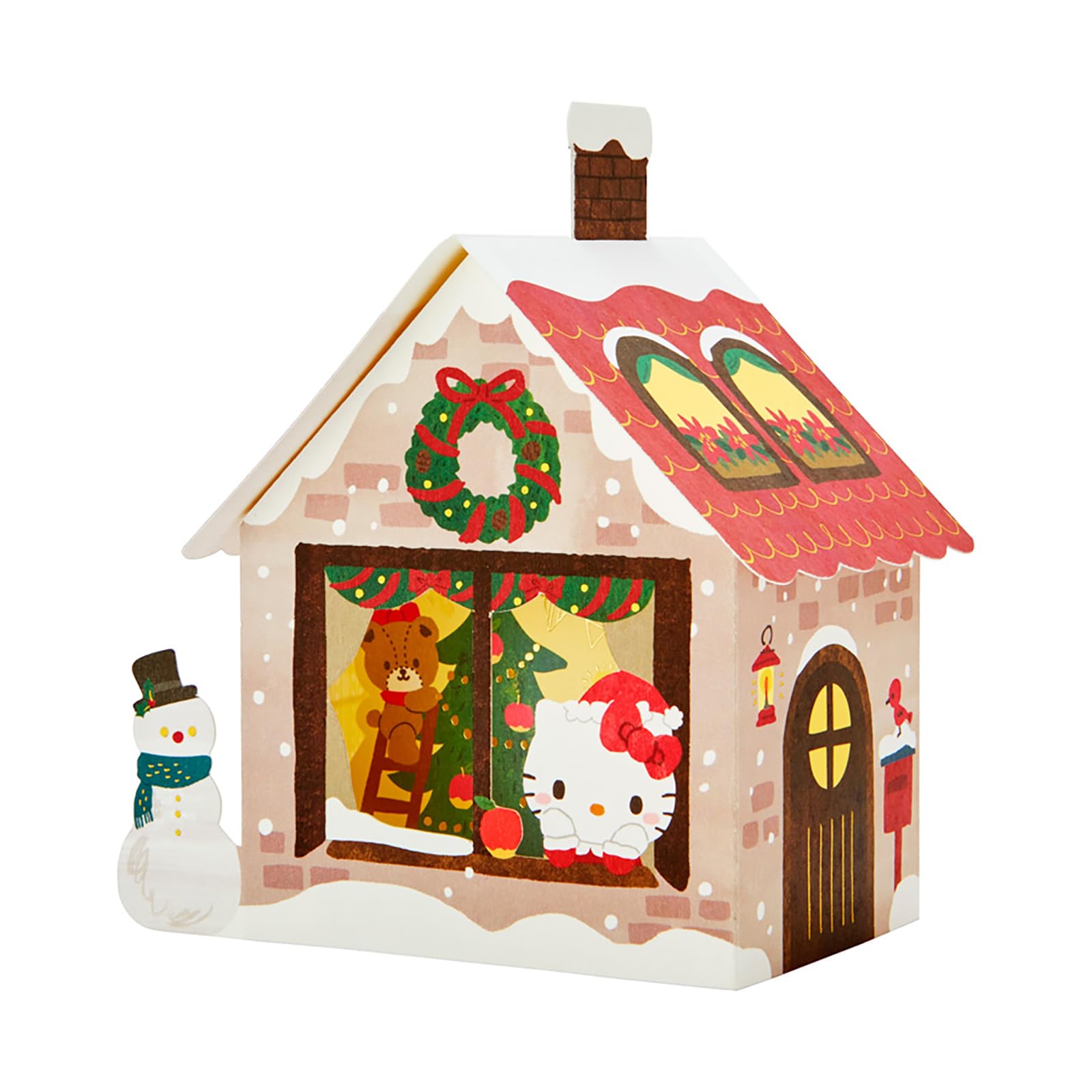 Amazon.co.jp: サンリオ(SANRIO) クリスマスカード ハローキティ家