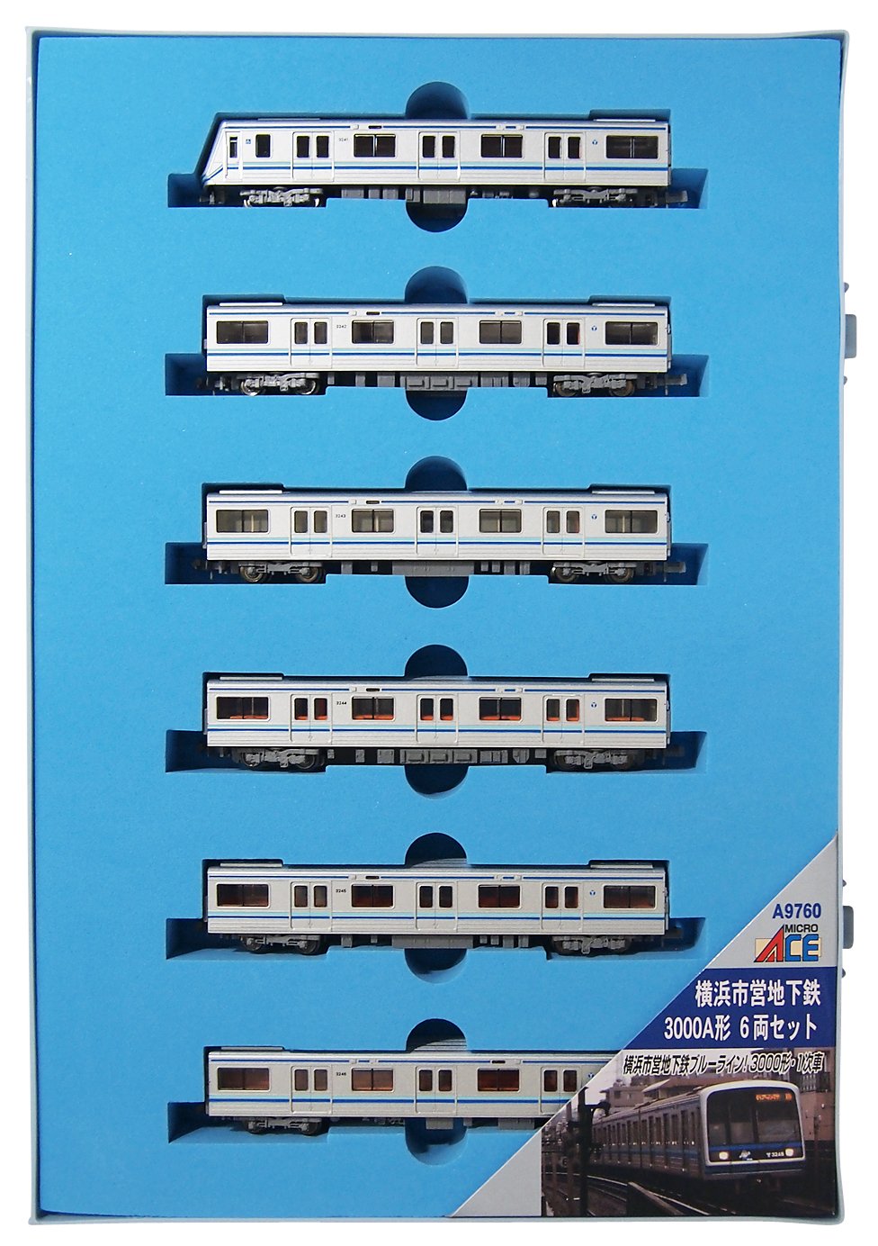 Amazon | マイクロエース Nゲージ 横浜市営地下鉄3000A形 6両セット