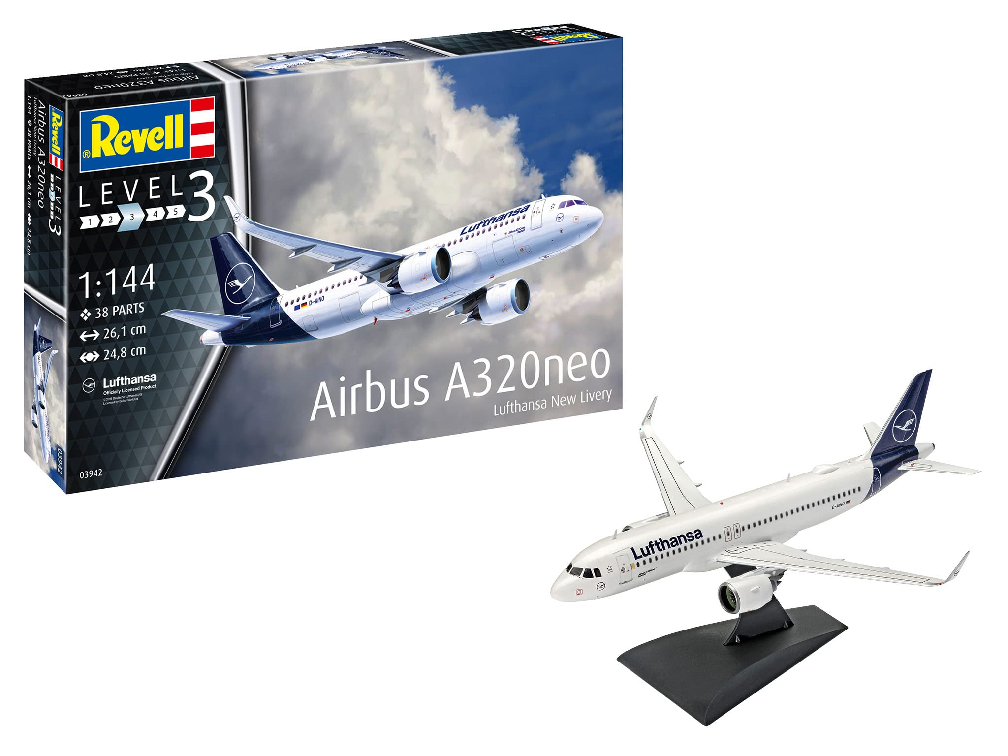 Amazon | ドイツレベル(Revell) 1/144 エアバス A320neo ルフトハンザ